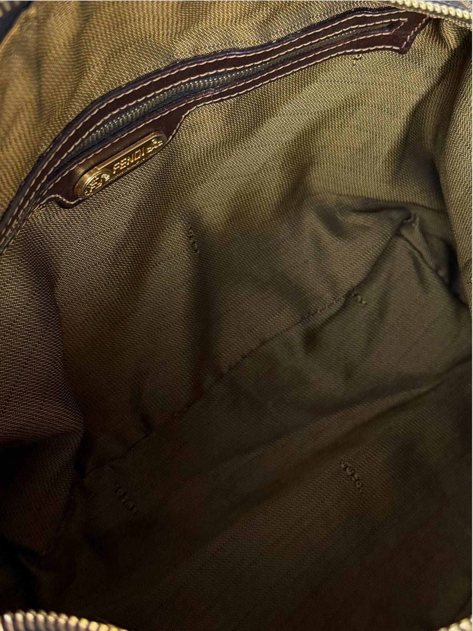 Fendi Bauletto Zucca