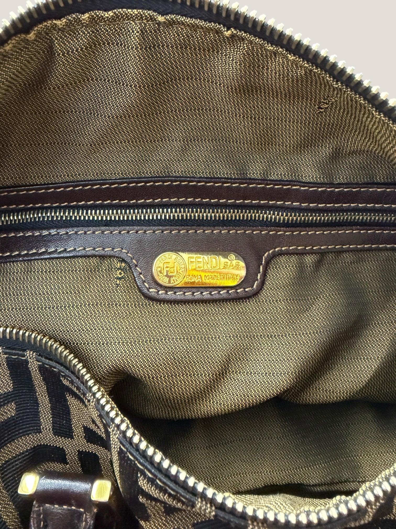 Fendi Bauletto Zucca