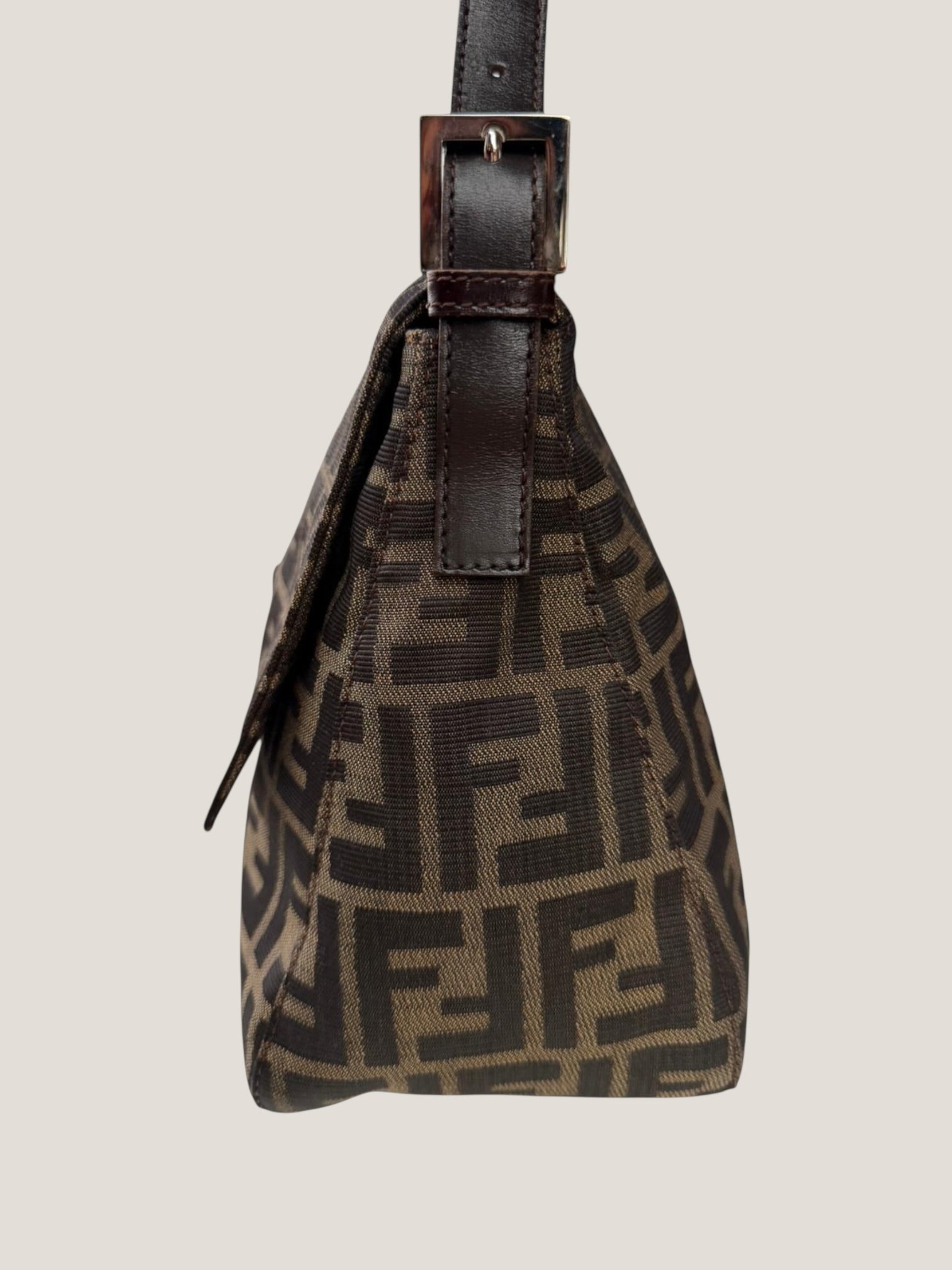 Fendi Mamma Baguette Zucca