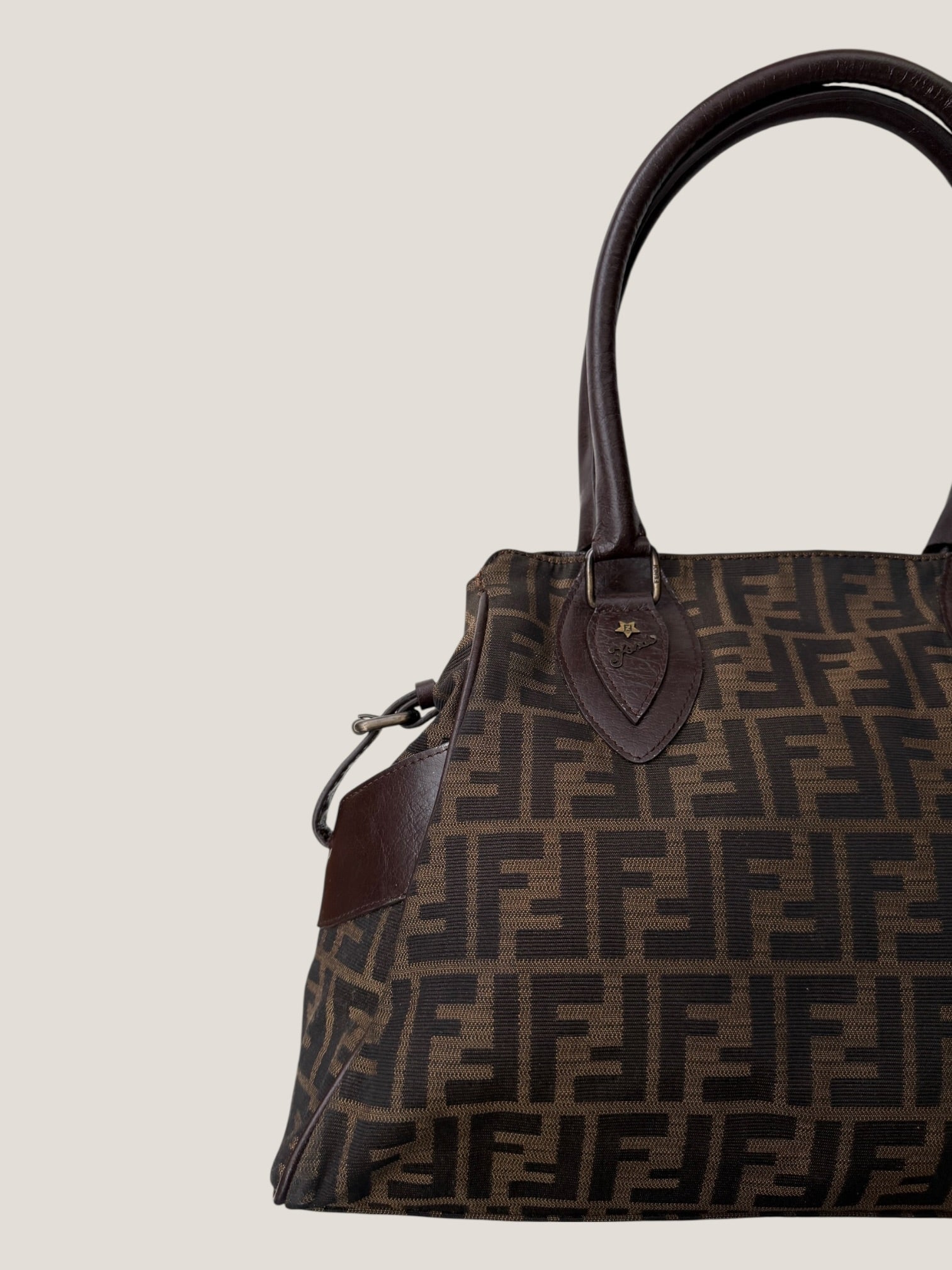 Fendi Tobacco Zucca Tote