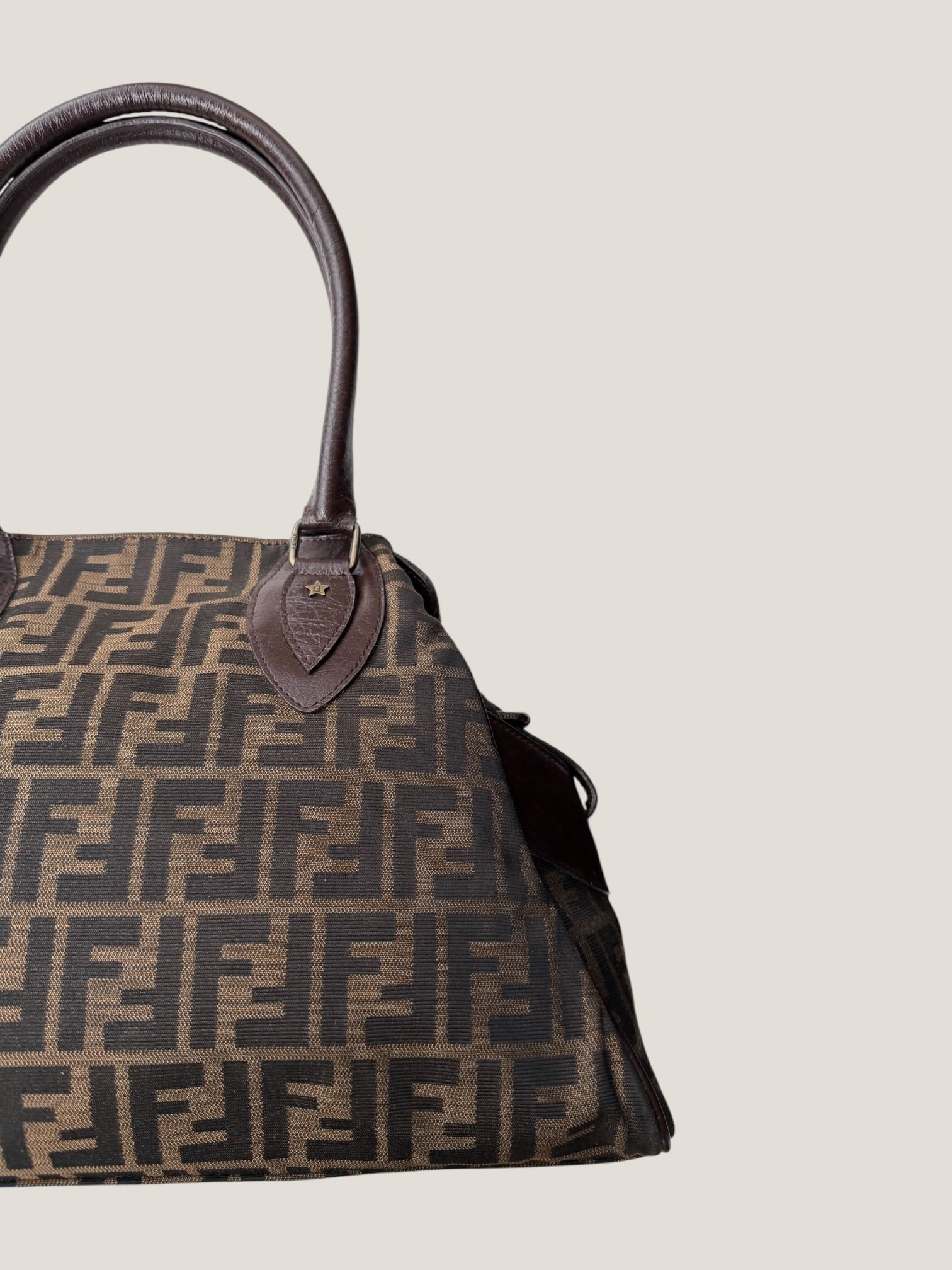 Fendi Tobacco Zucca Tote