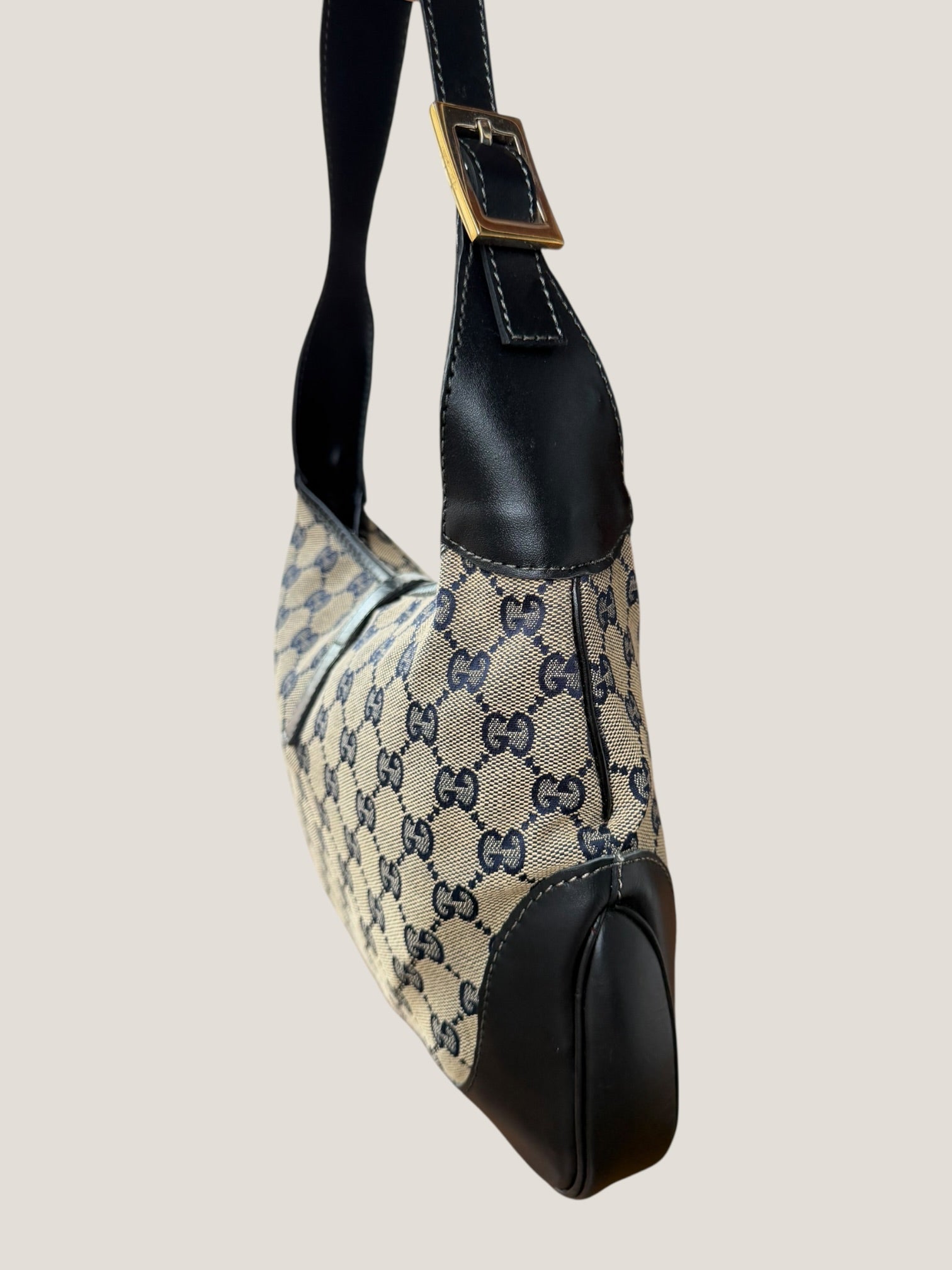 Gucci Jackie GG Canvas Blu Navy