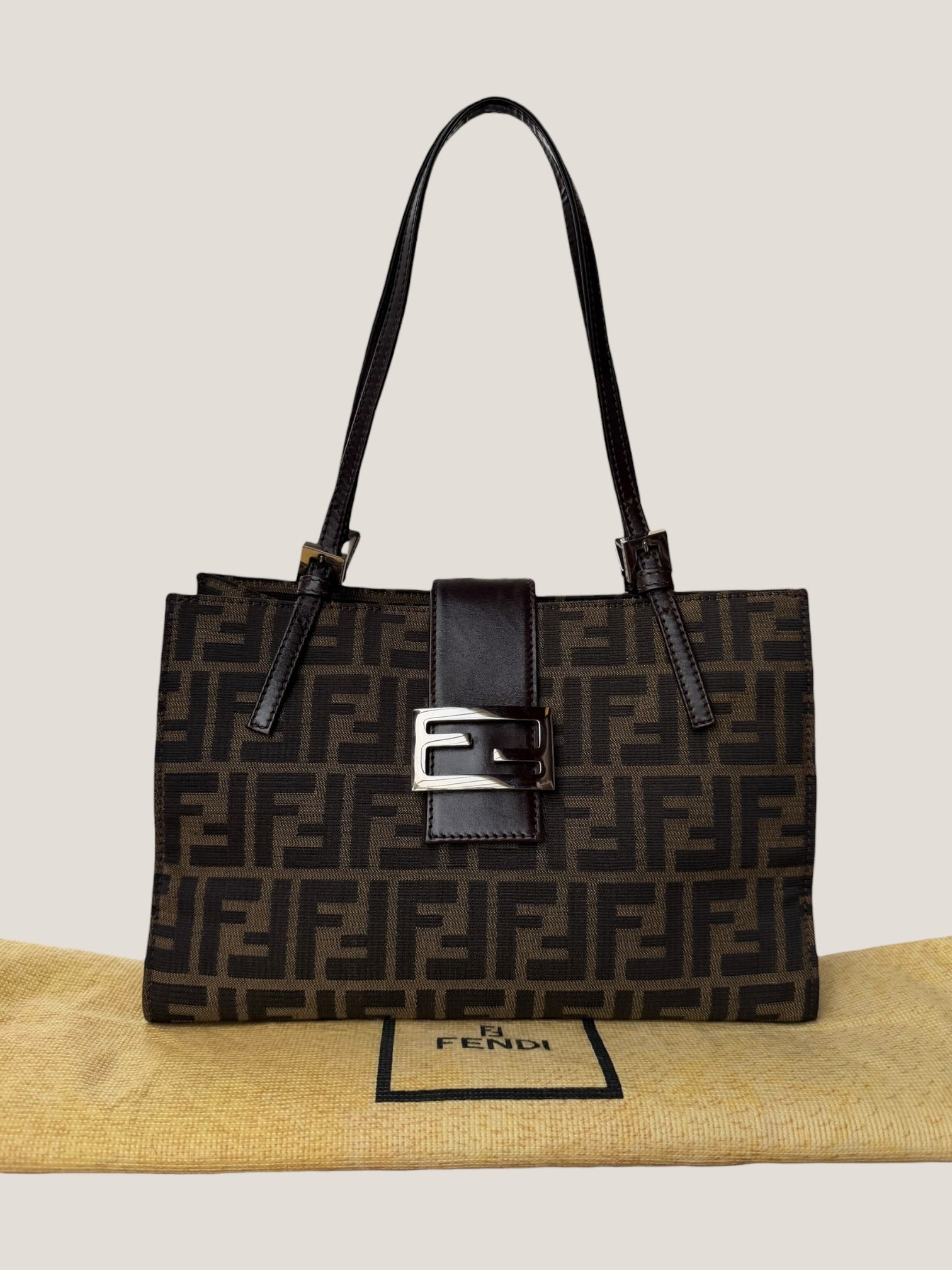 Fendi Zucca Tote Bag