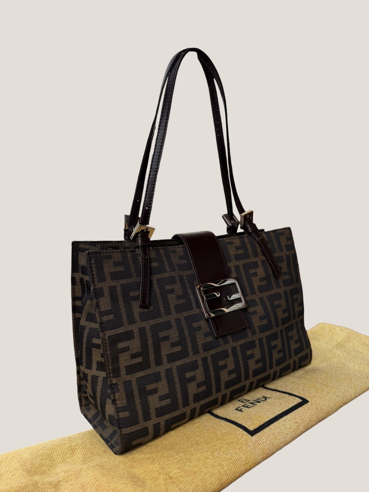 Fendi Zucca Tote Bag