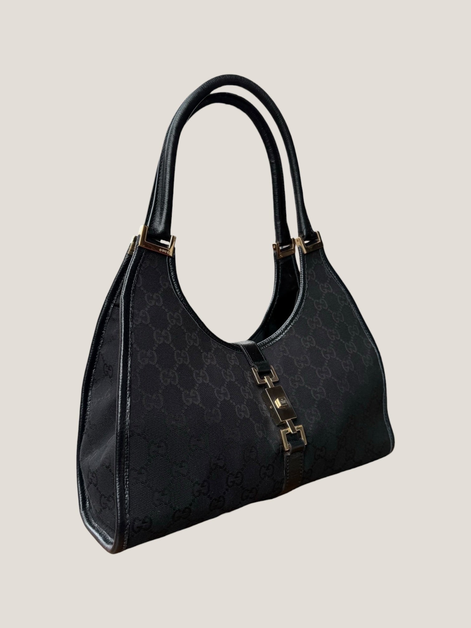 Gucci Jackie GG Canvas Nera