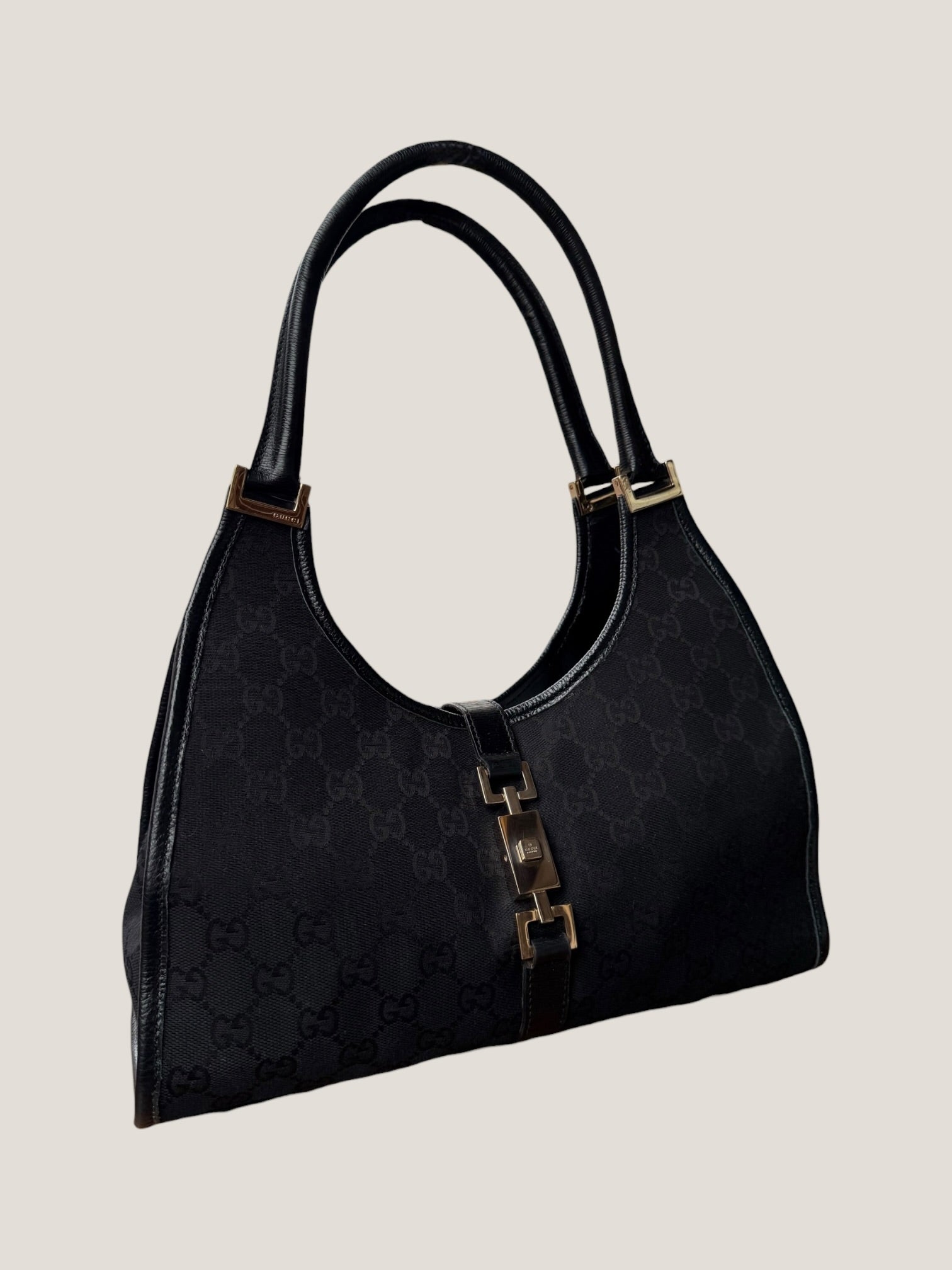 Gucci Jackie GG Canvas Nera