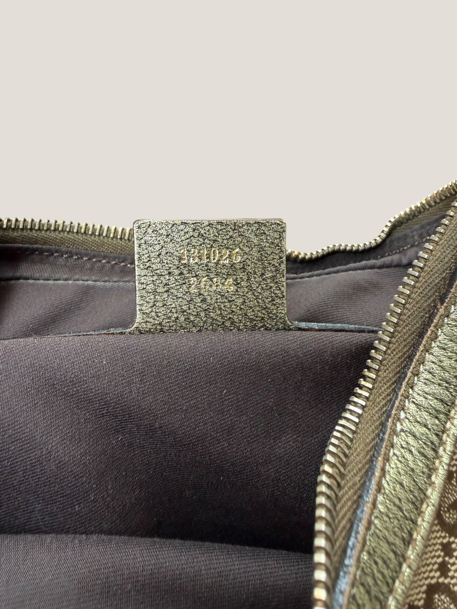 Gucci Hobo Horsebit Metallizzata