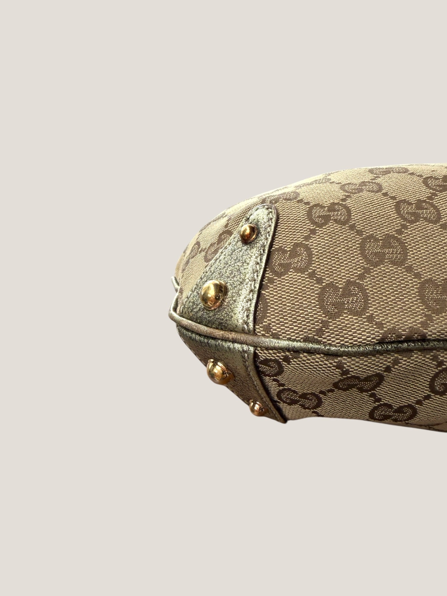 Gucci Hobo Horsebit Metallizzata