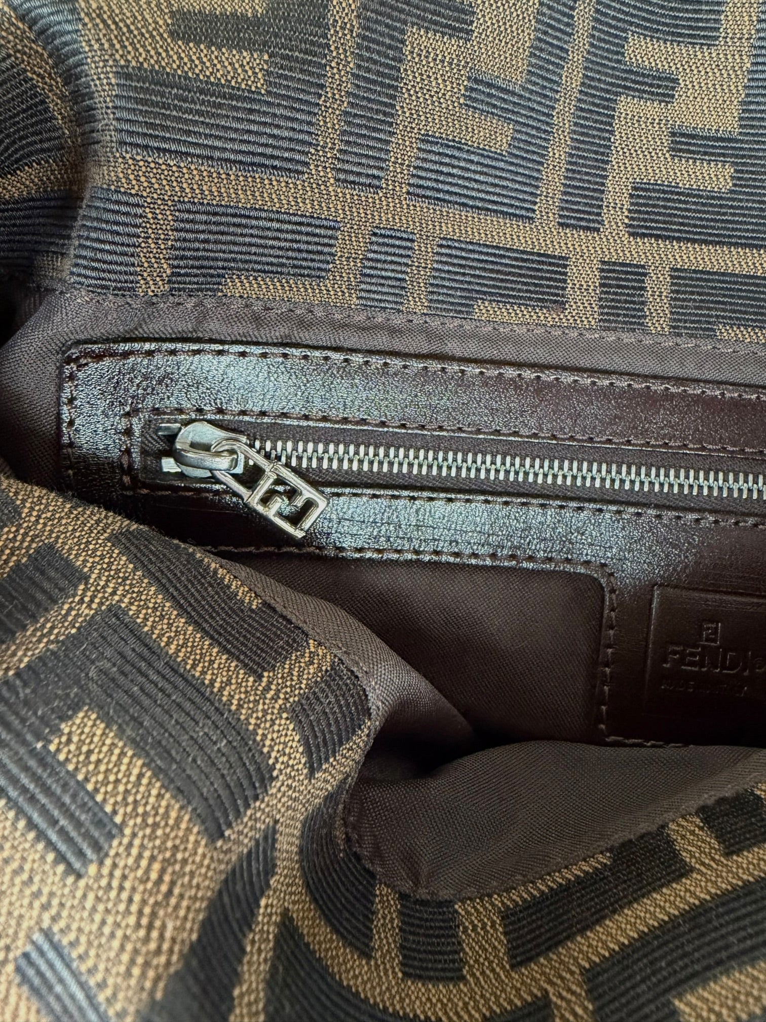 Fendi Baguette Double Flap