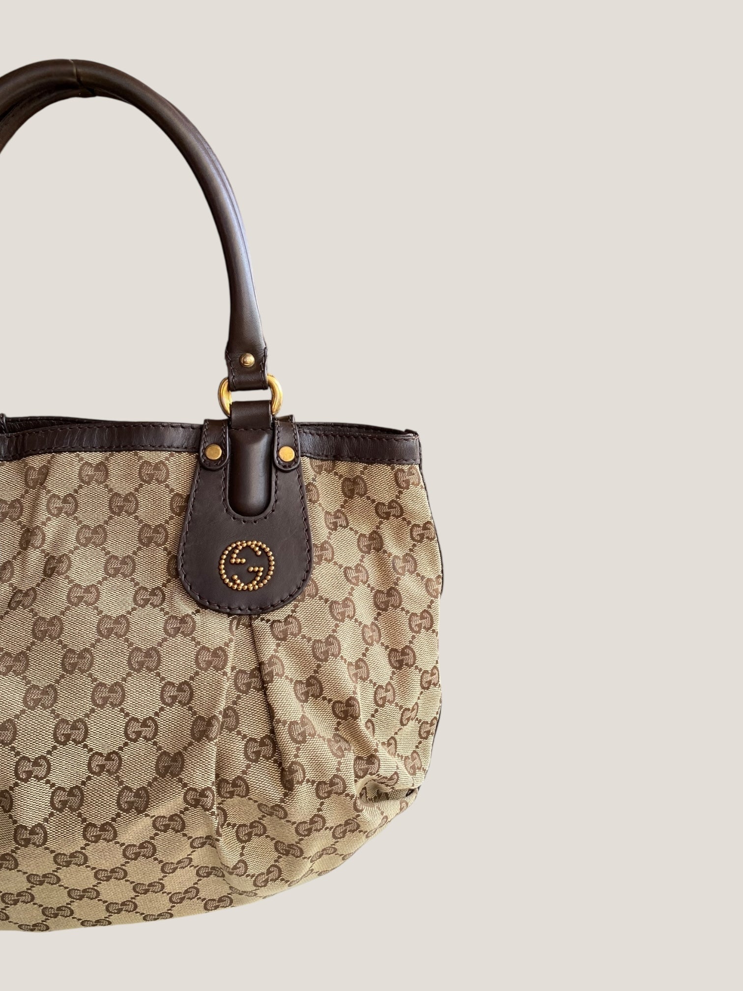 GUCCI GG Canvas Tote