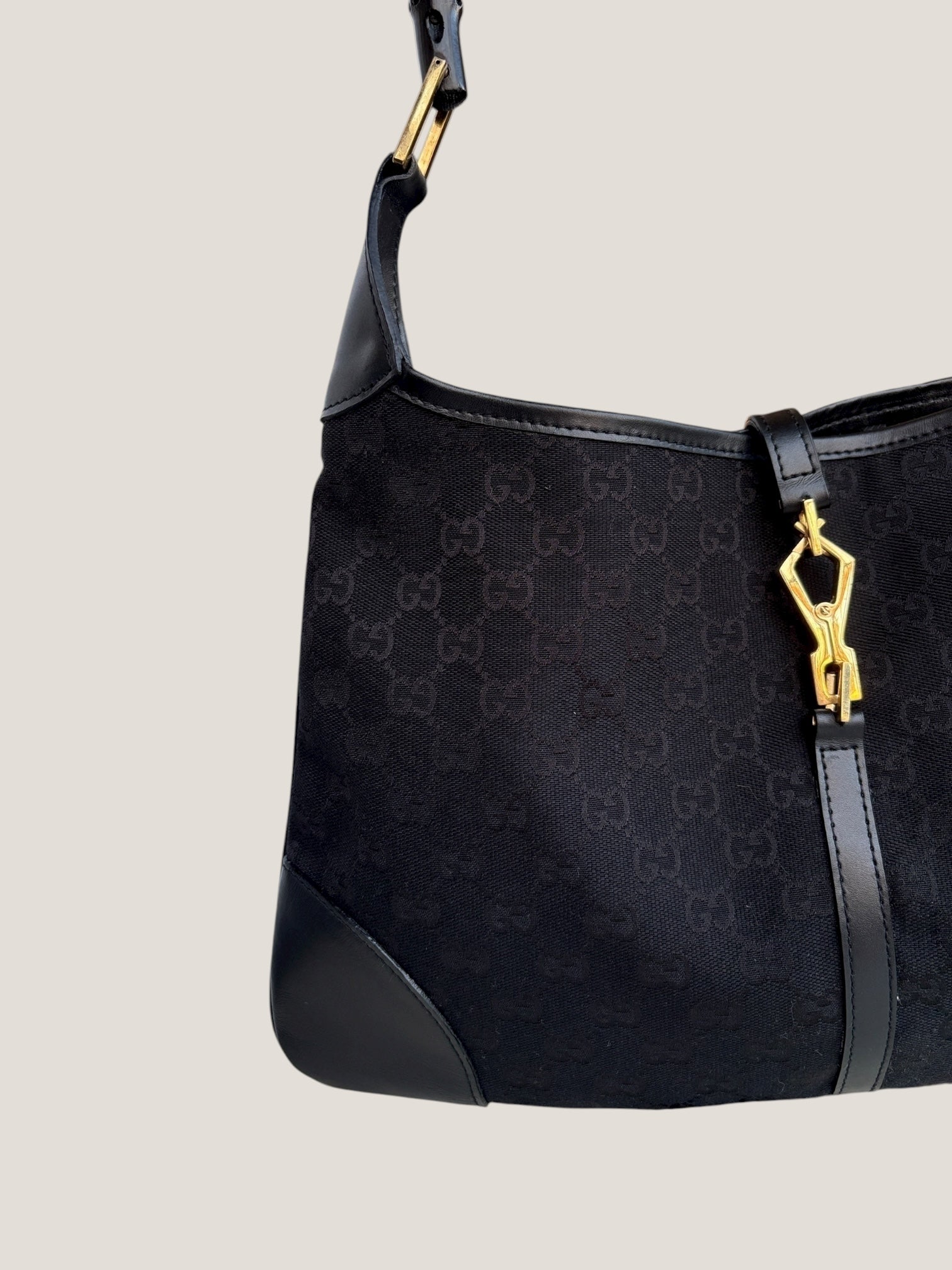 Gucci Jackie GG Monogram Bamboo
