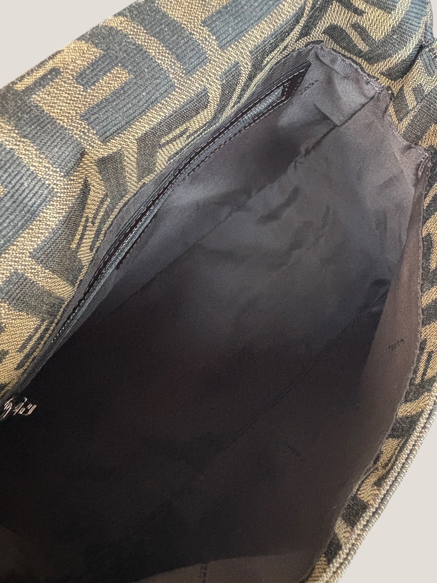 Fendi Mamma Baguette Zucca