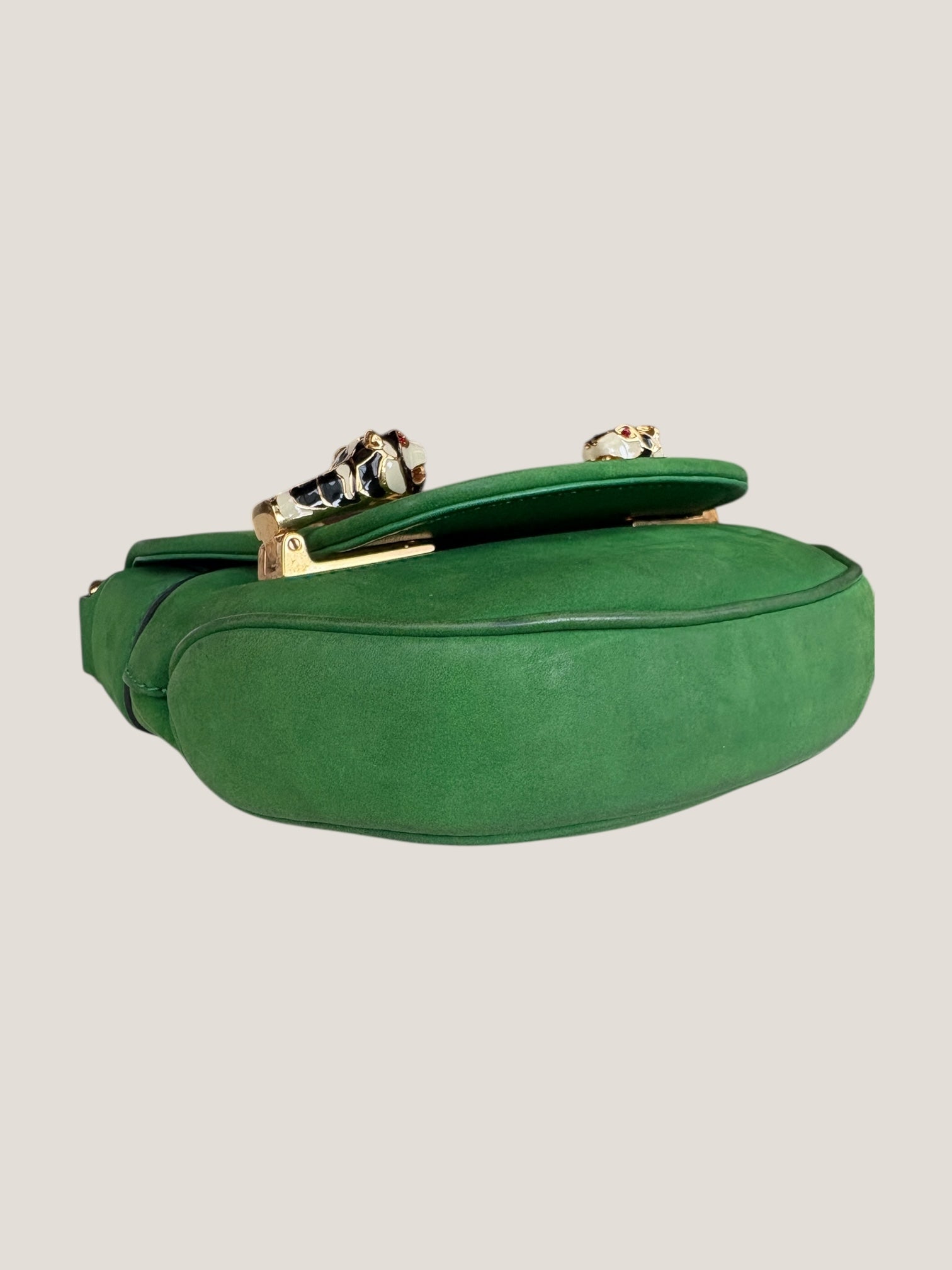 Gucci Tigrette Suede Crossbody