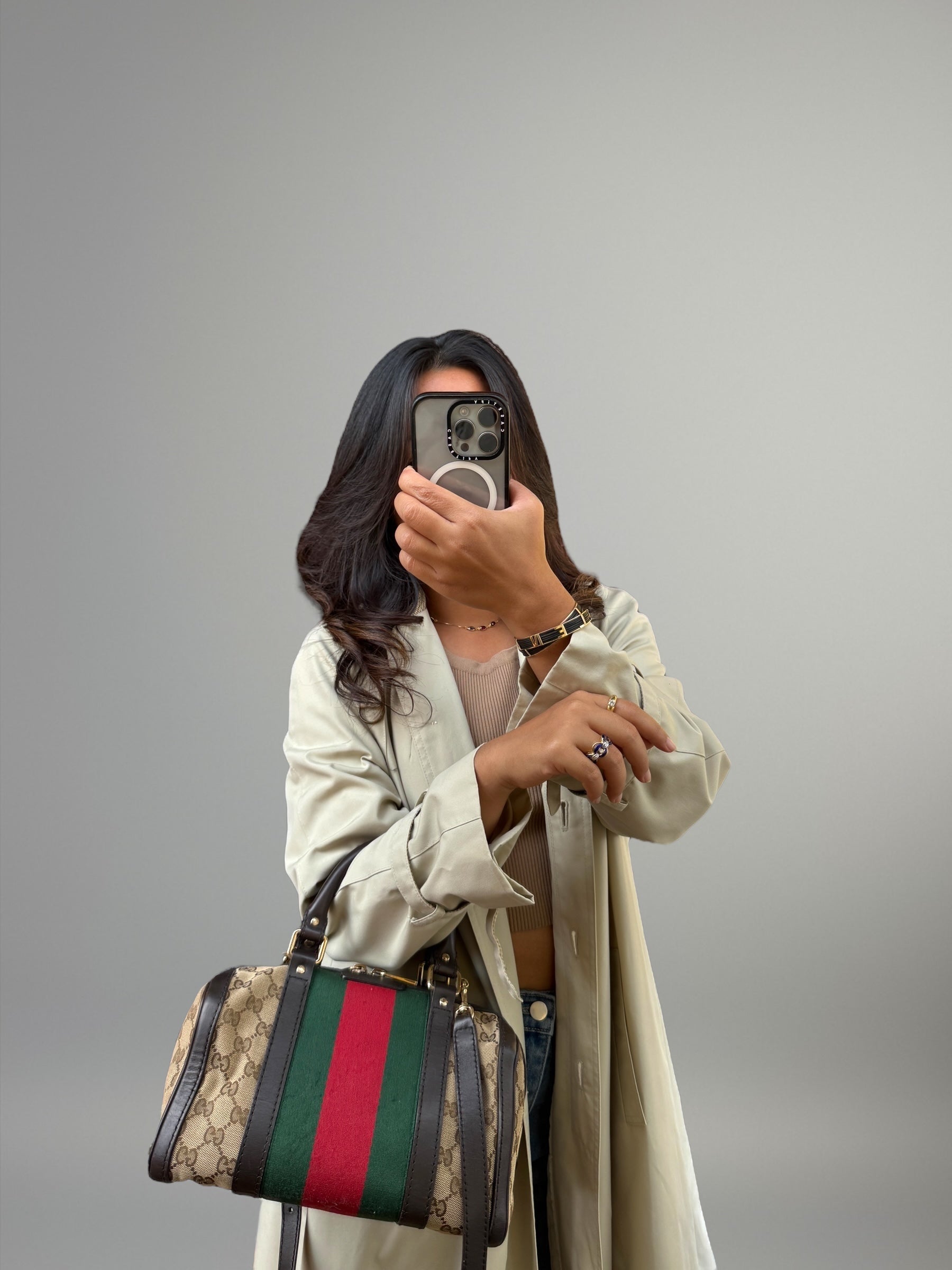 GUCCI Boston GG Canvas Web