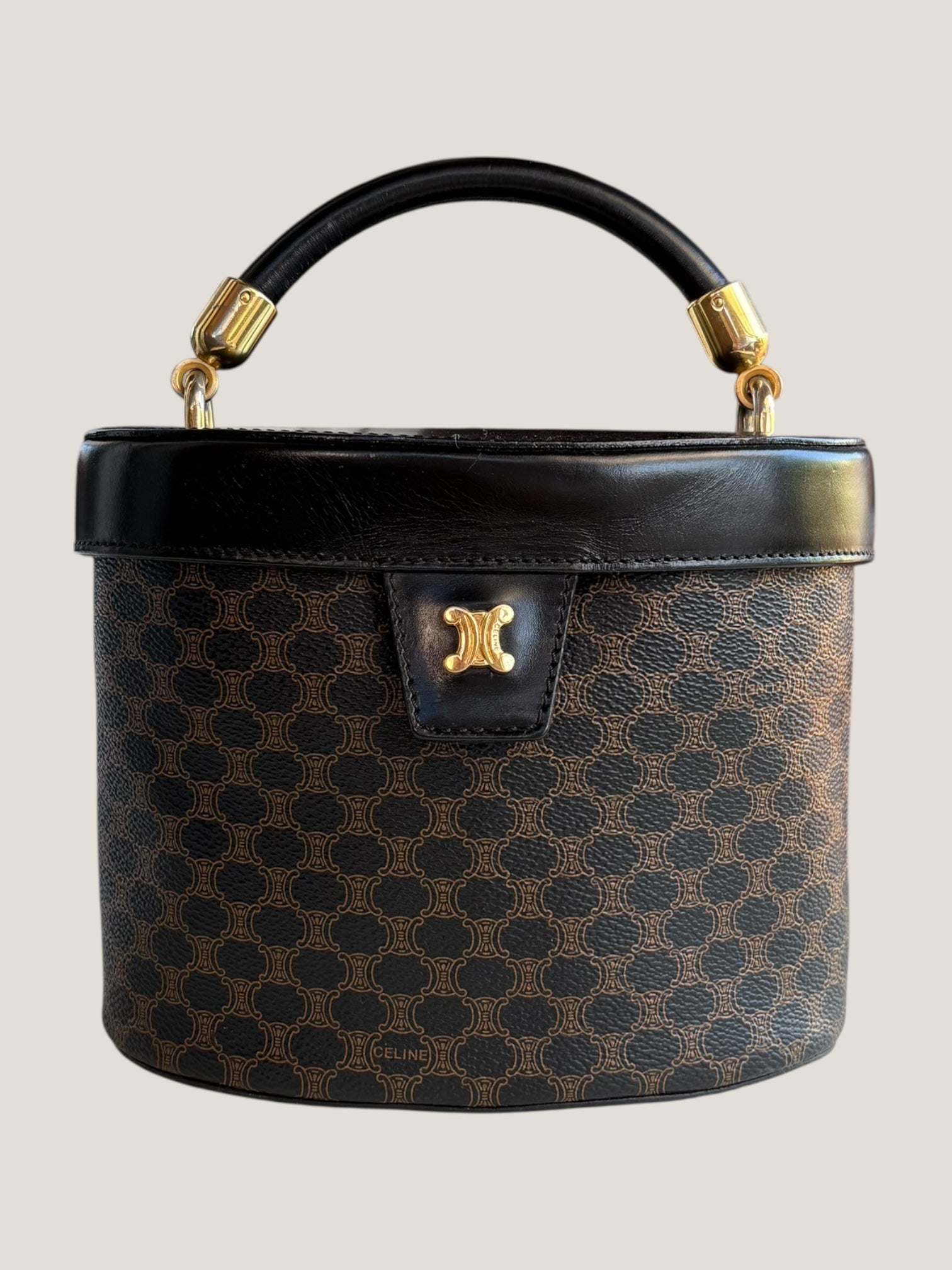 Celine Vintage Top Handle Monogram