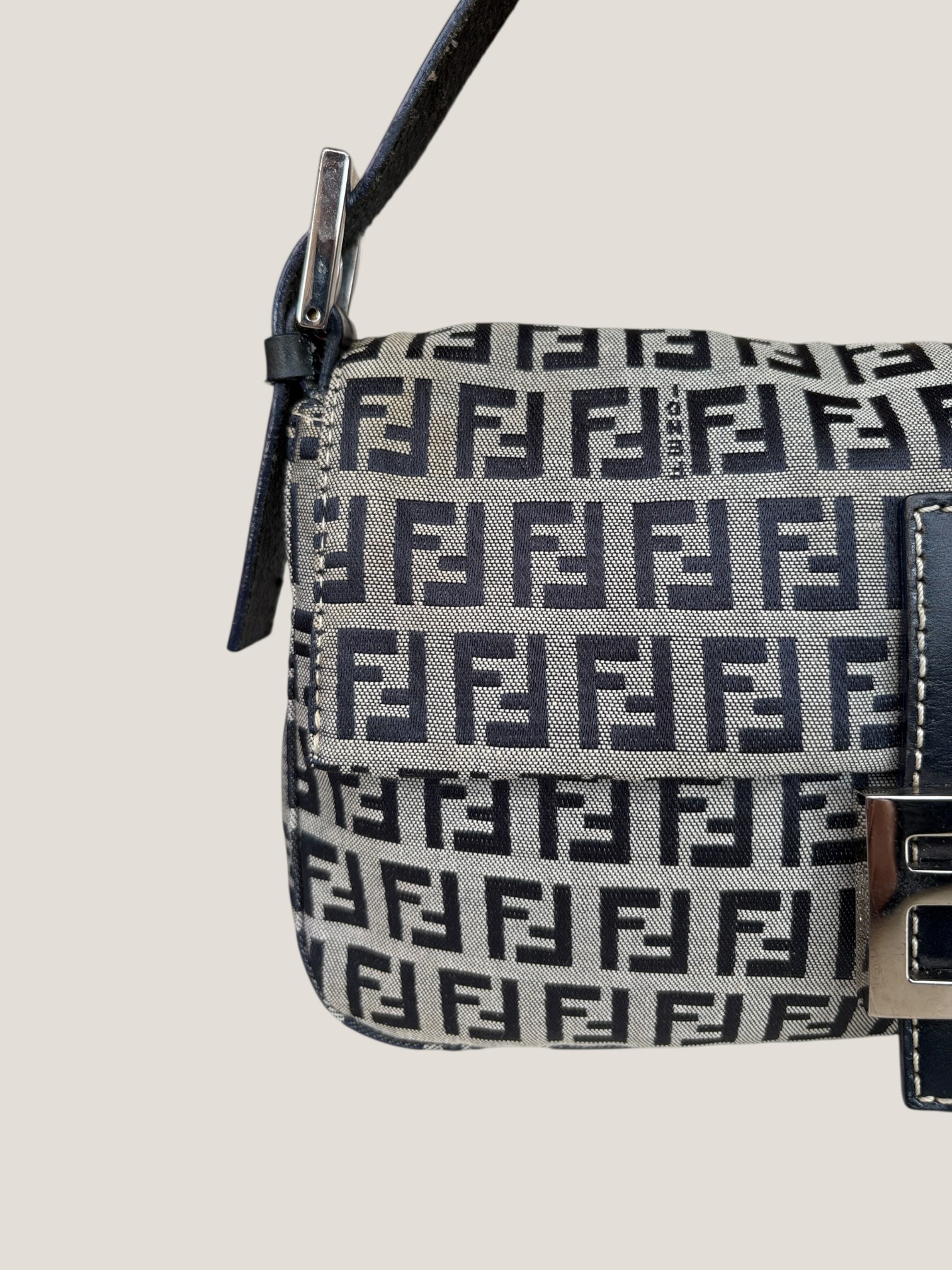 Fendi Baguette Zucchino Blu Notte