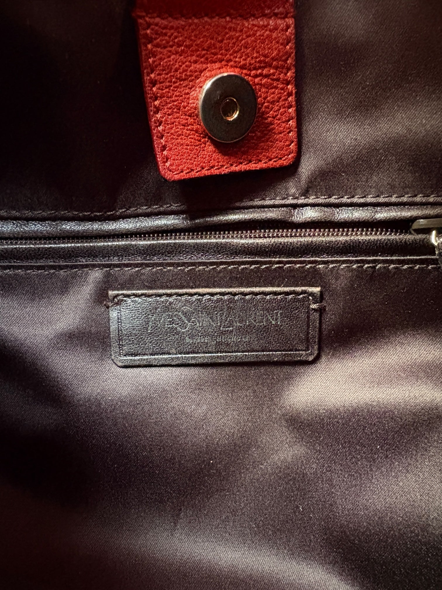 Yves Saint Laurent suede boheme fringe