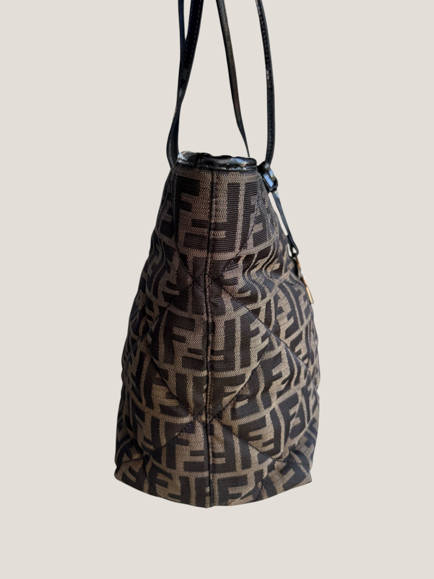 Fendi Tote in tessuto trapuntato monogram