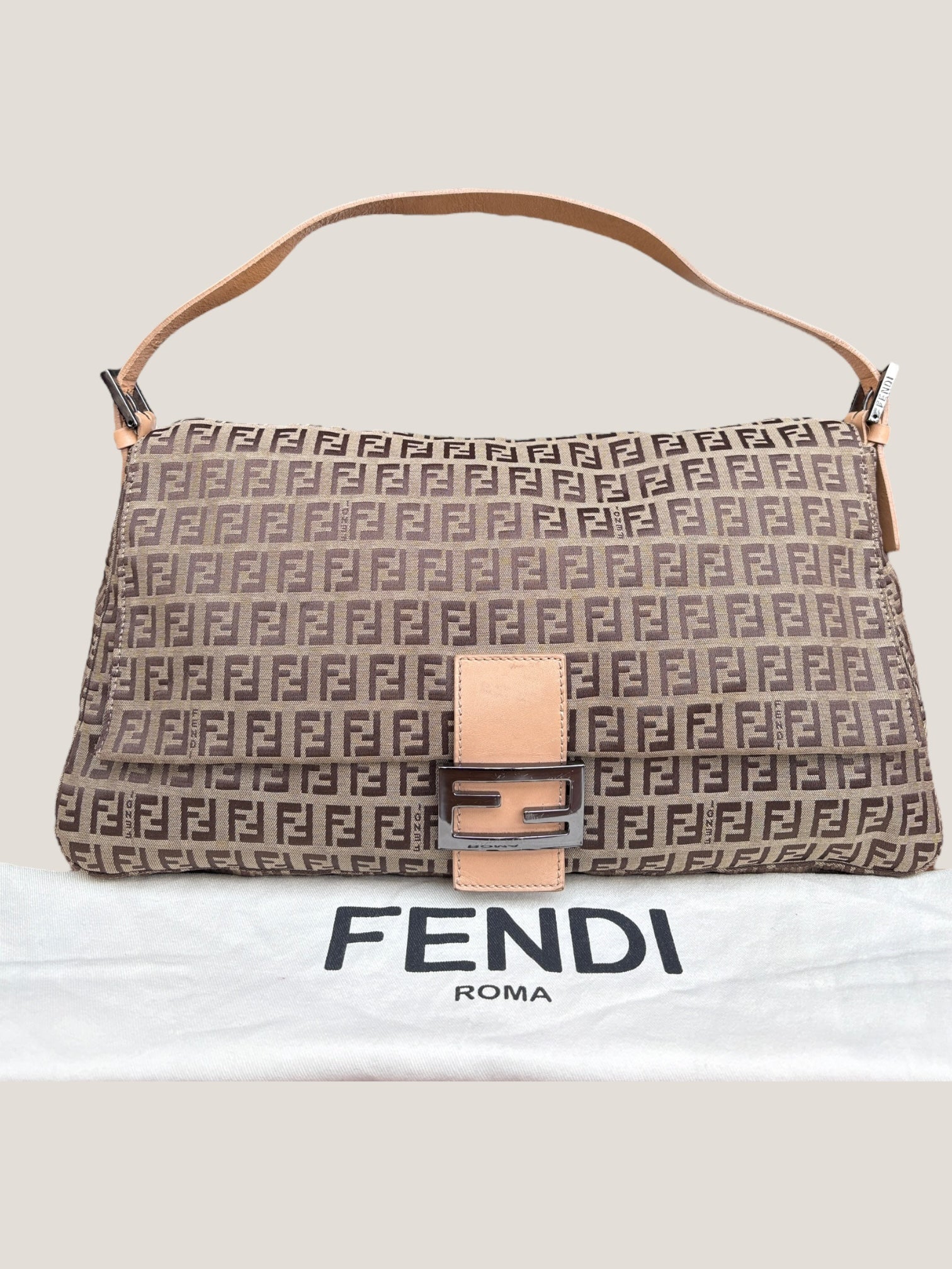 FENDI Mamma Baguette Zucchino