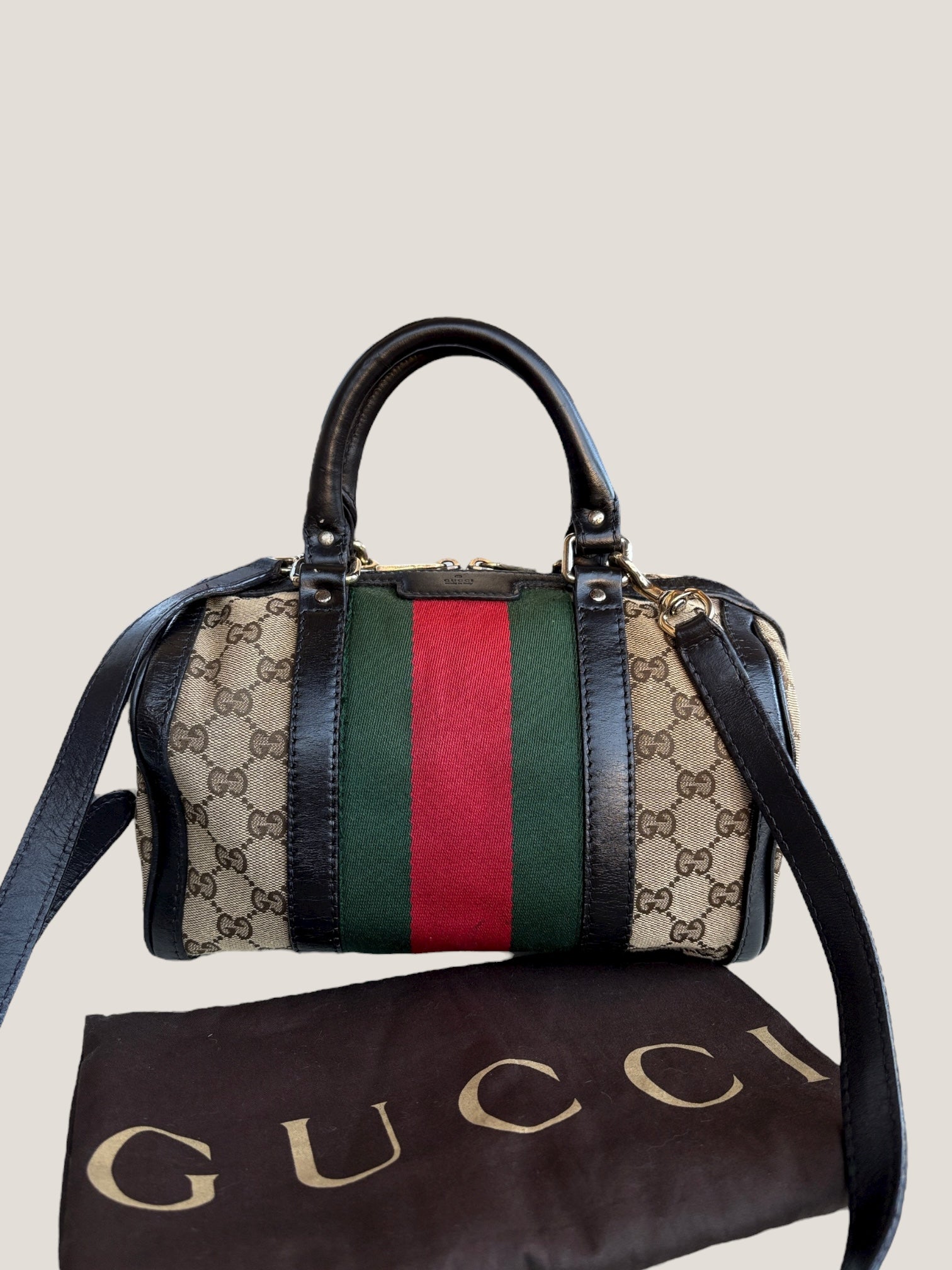 Gucci Mini Boston Web GG