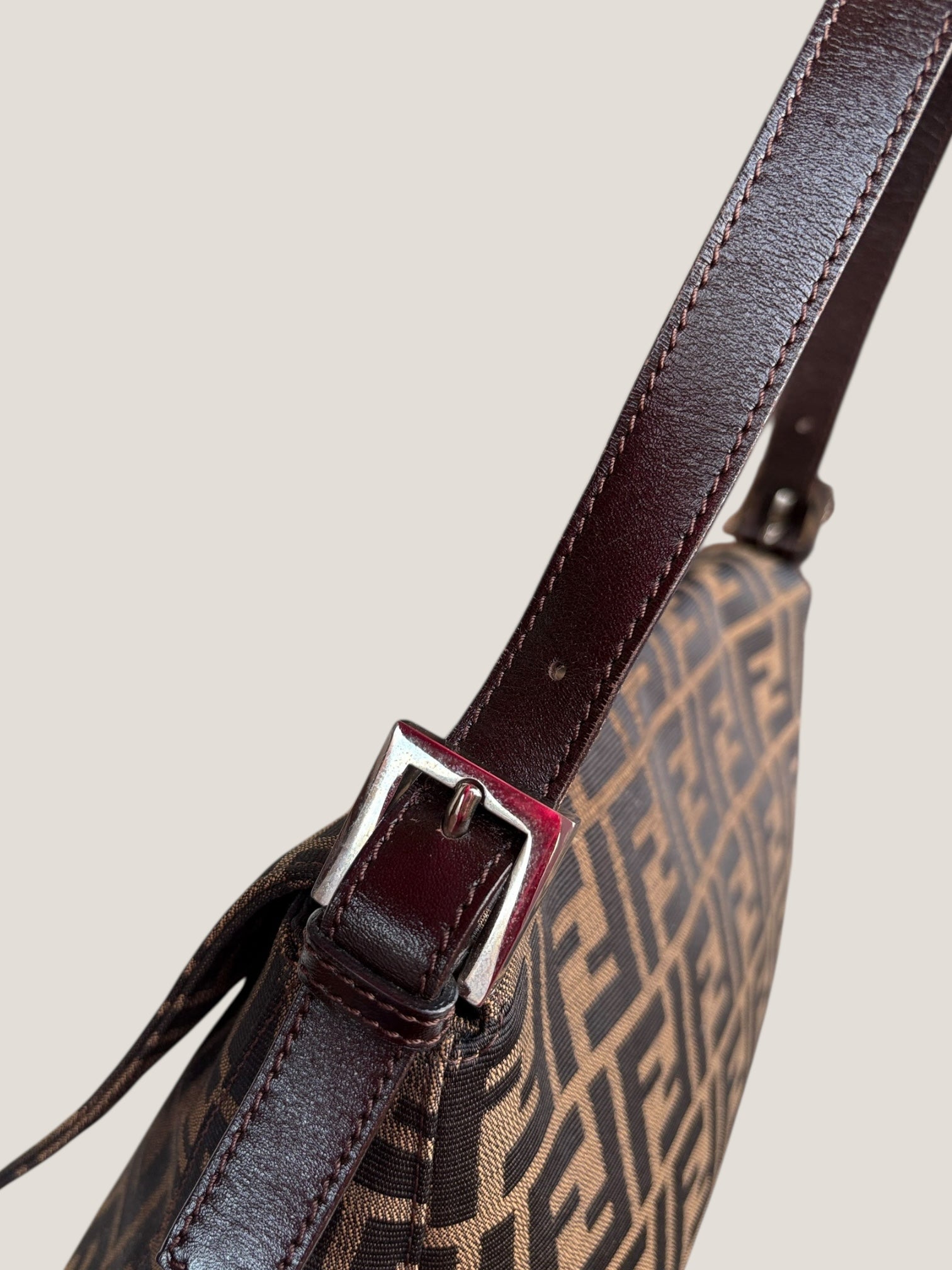 Fendi Mamma Baguette Zucca