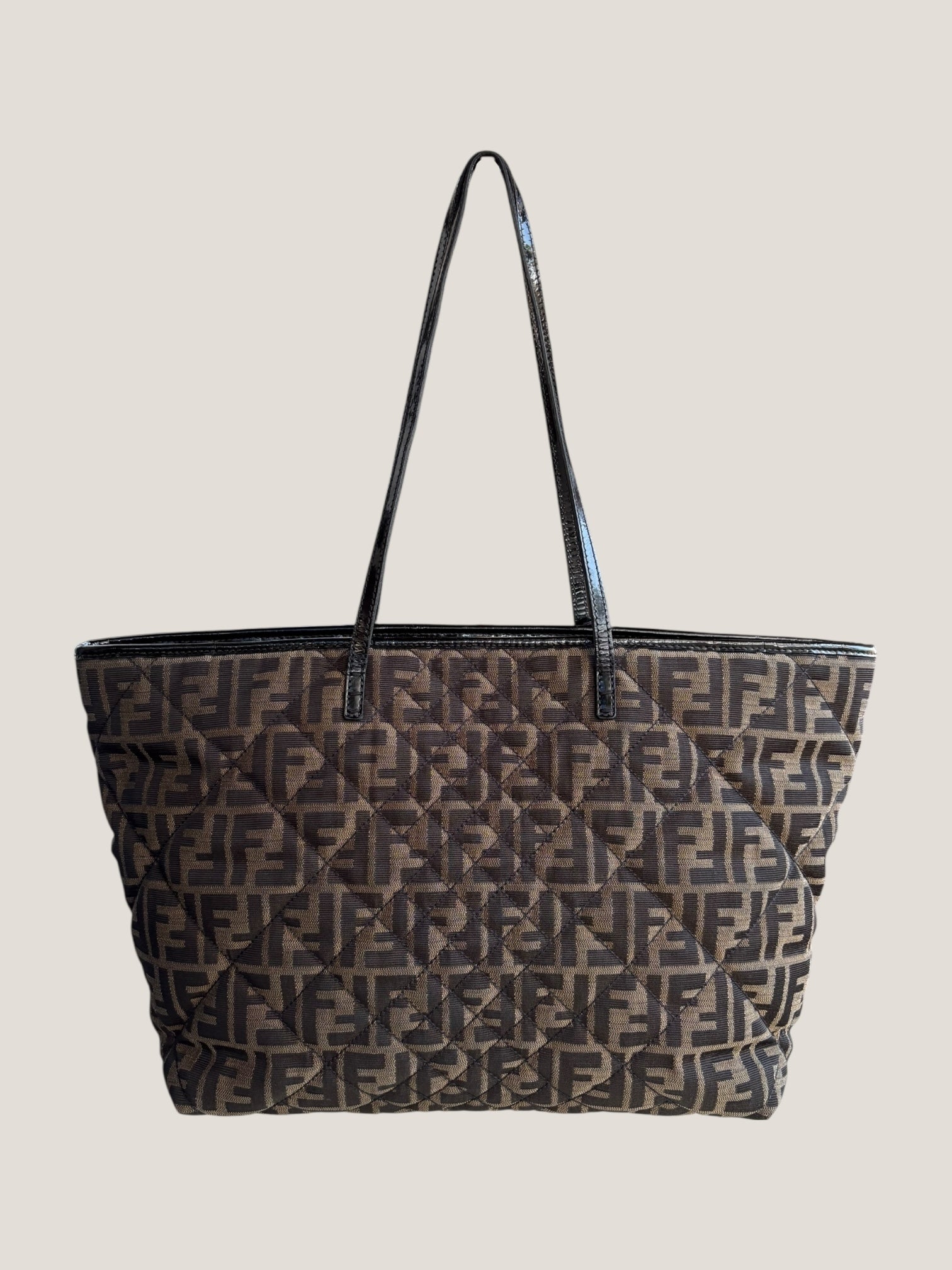 Fendi Tote in tessuto trapuntato monogram