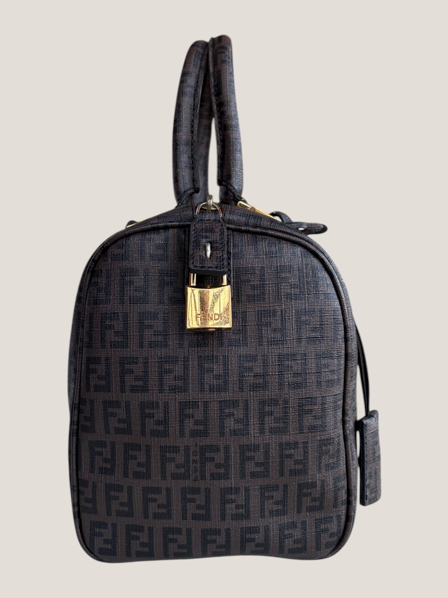 FENDI BOSTON MONOGRAM ZUCCHINO