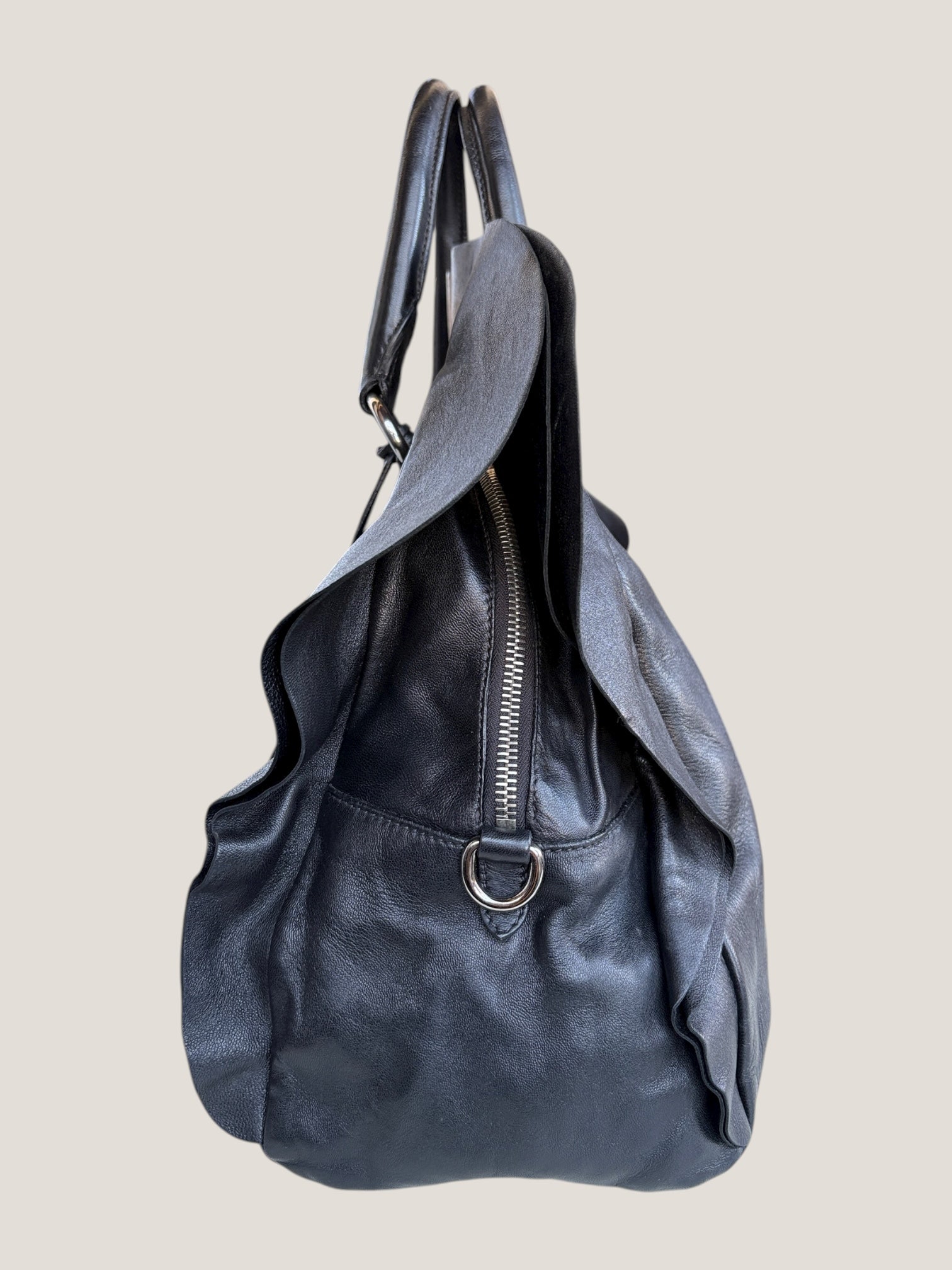 Prada Bauletto in Pelle Nera