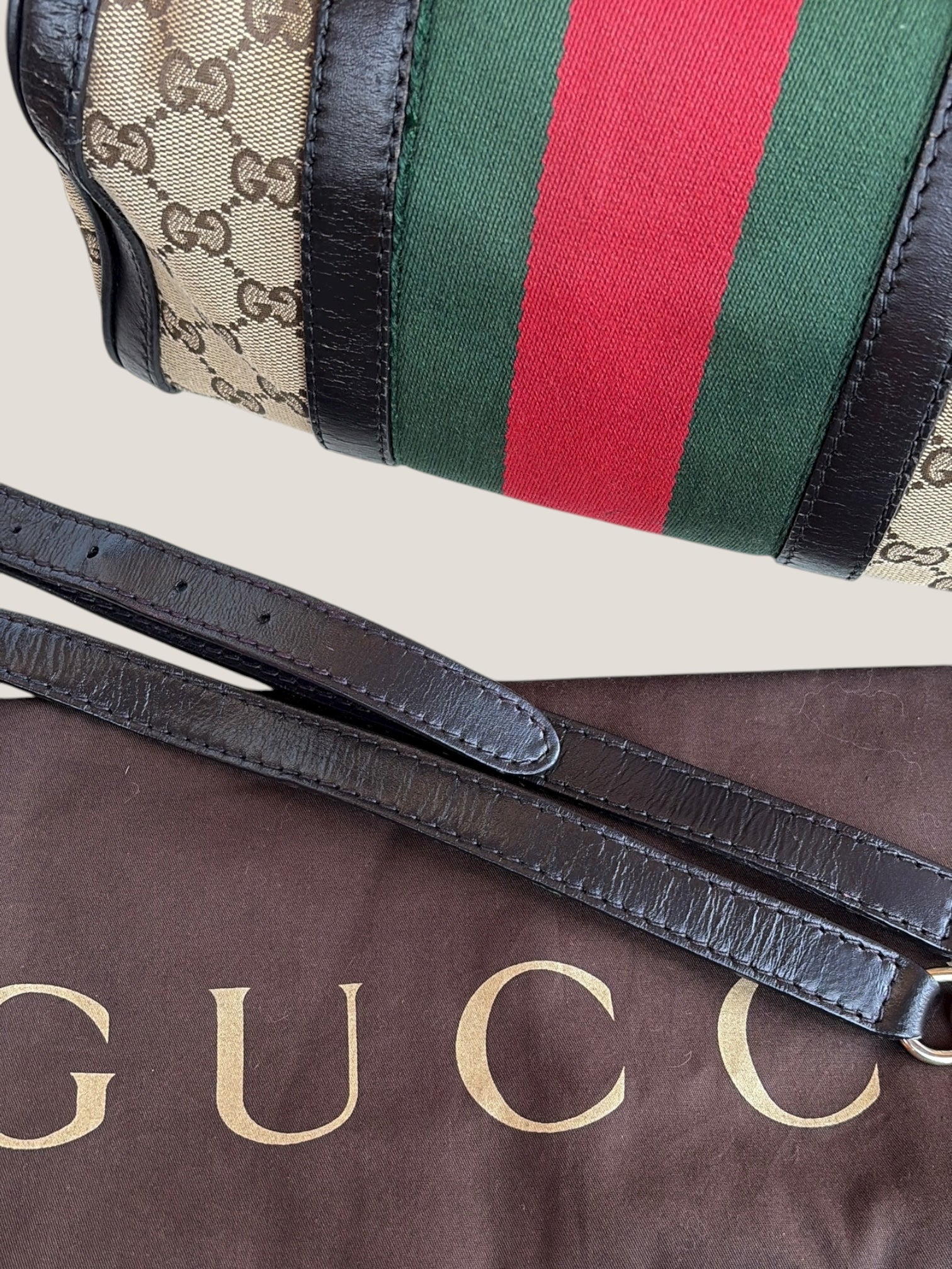 Gucci Mini Boston Web GG