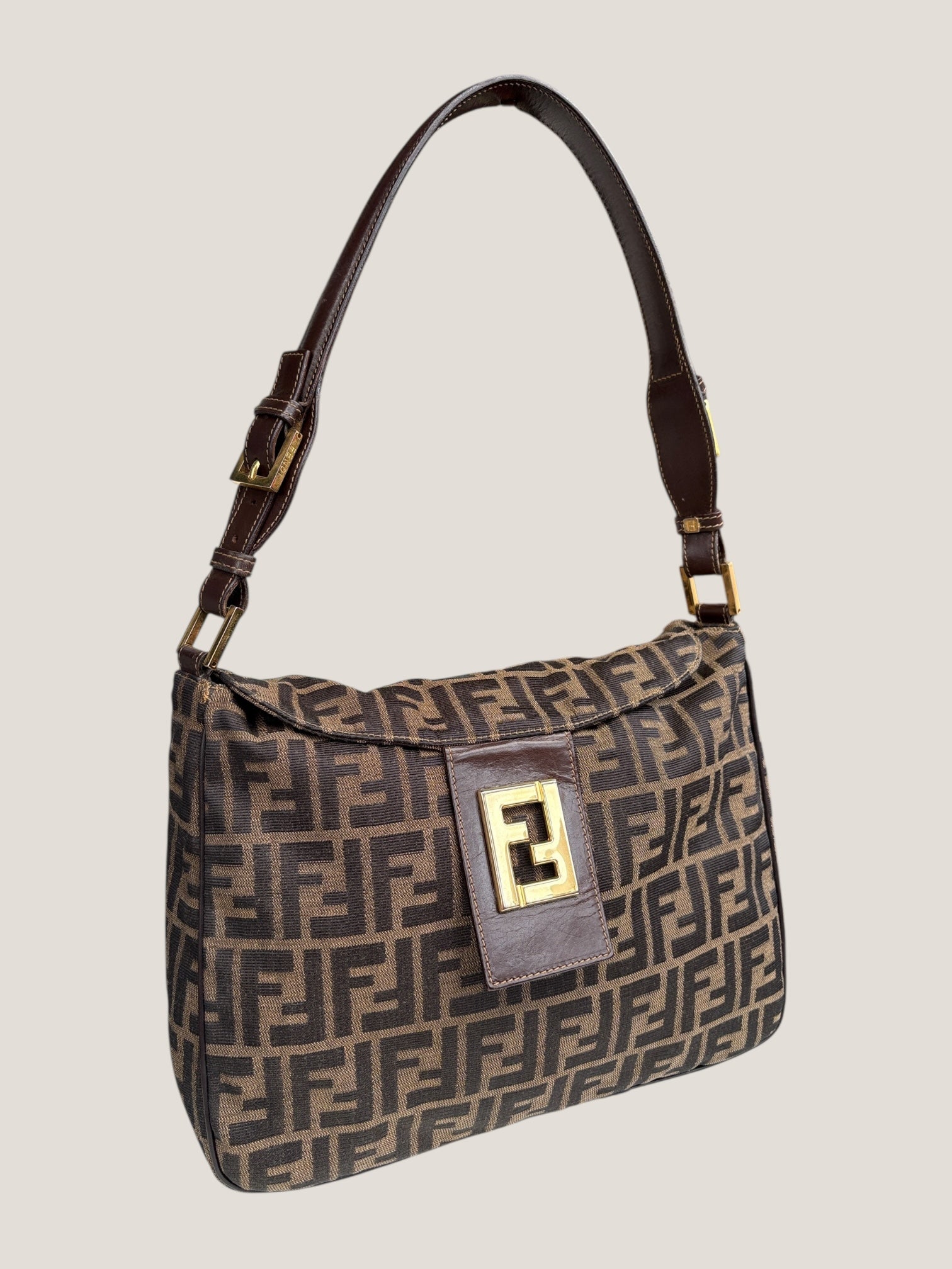 Fendi Zucca Shoulder Bag