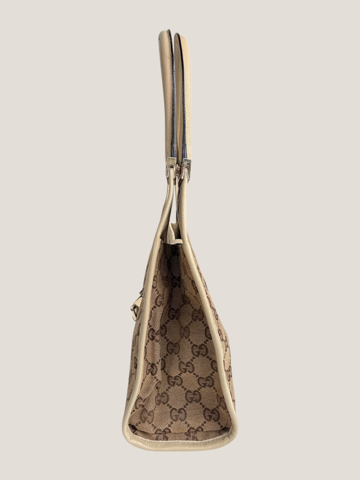 Gucci Shoulder Bag GG Monogram Beige