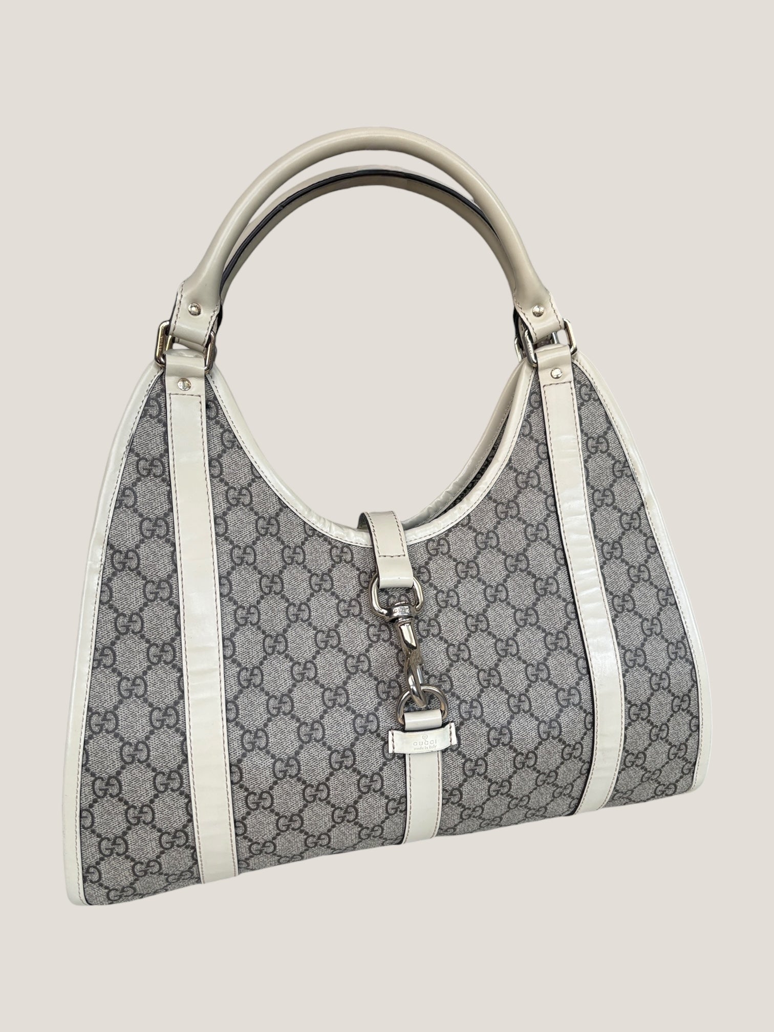 Gucci Jackie Hobo GG Supreme Bianco