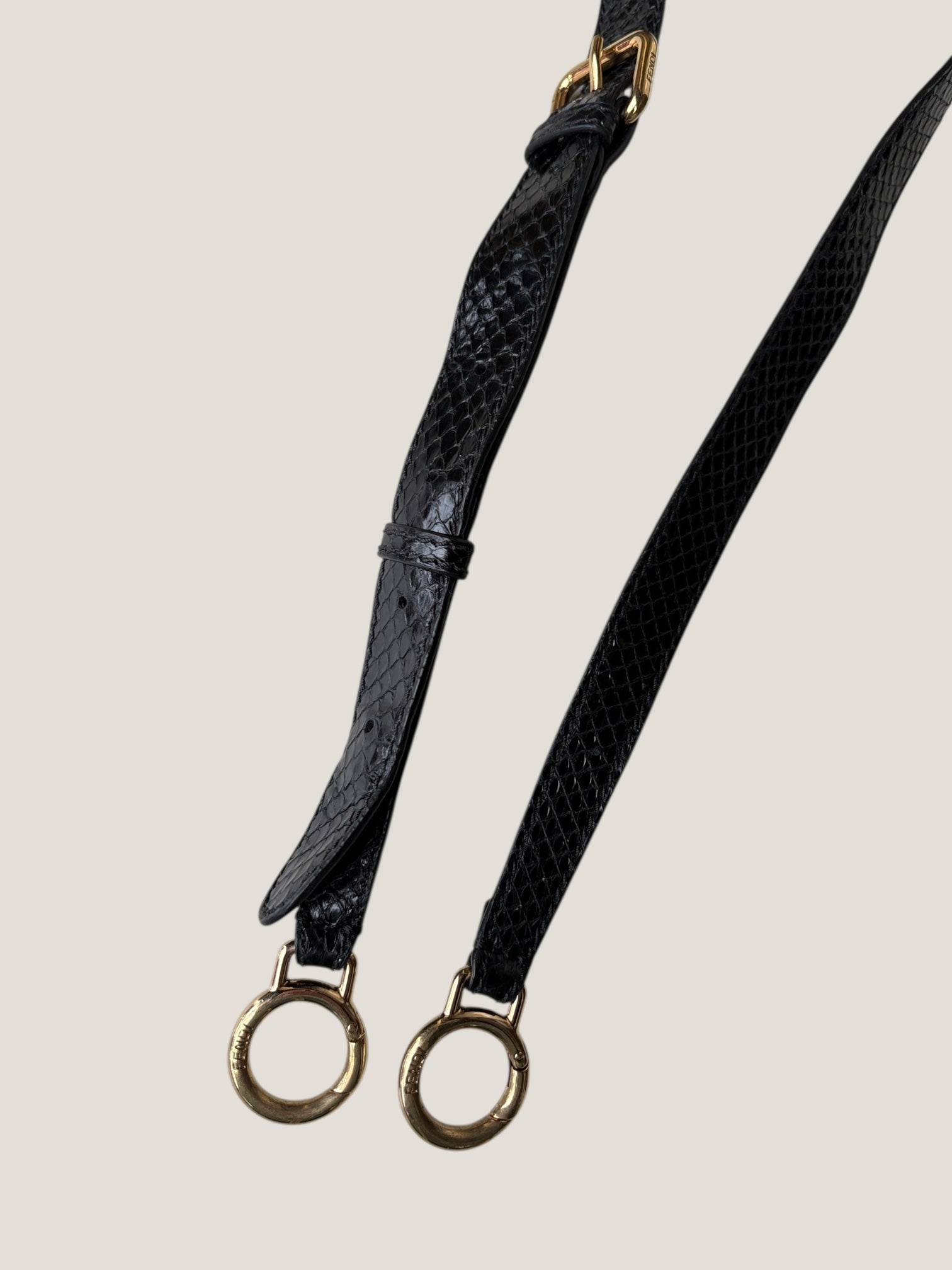 Fendi Peekaboo ISeeU Python Handle