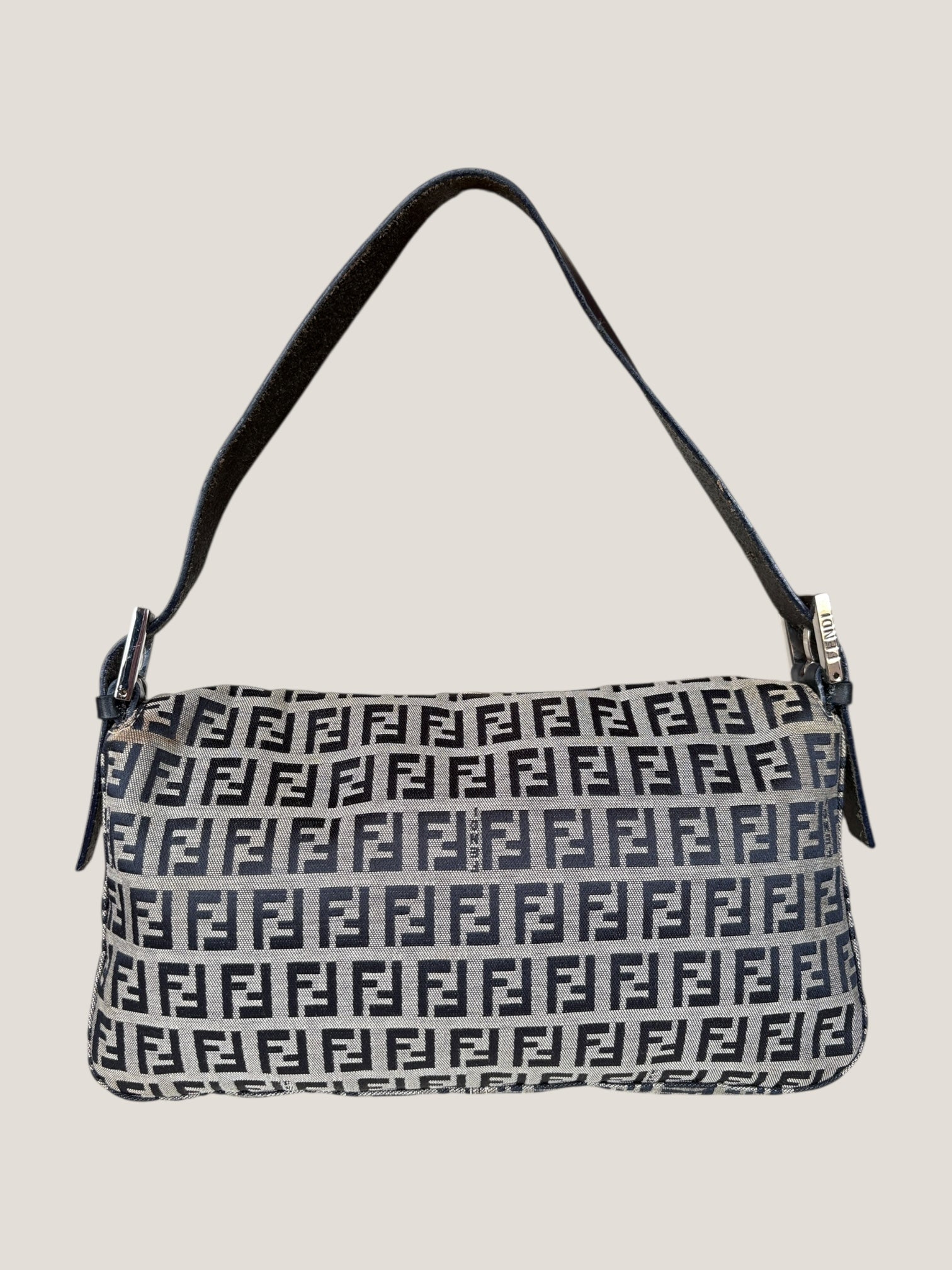 Fendi Baguette Zucchino Blu Notte