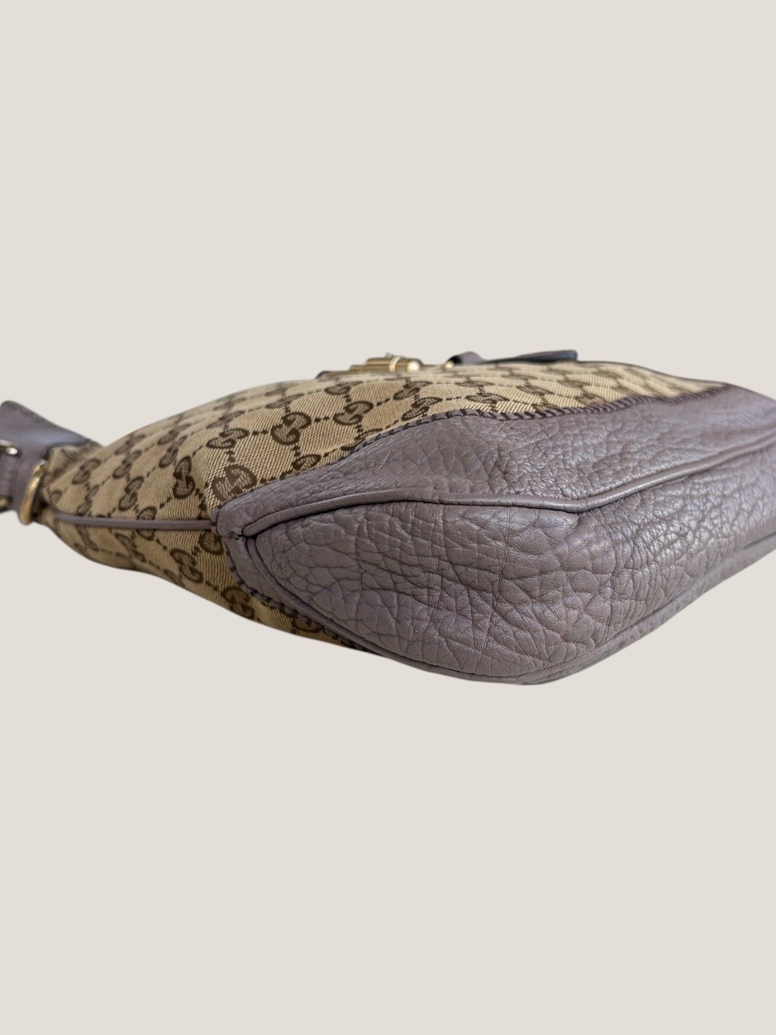 GUCCI Jackie GG Canvas con frange