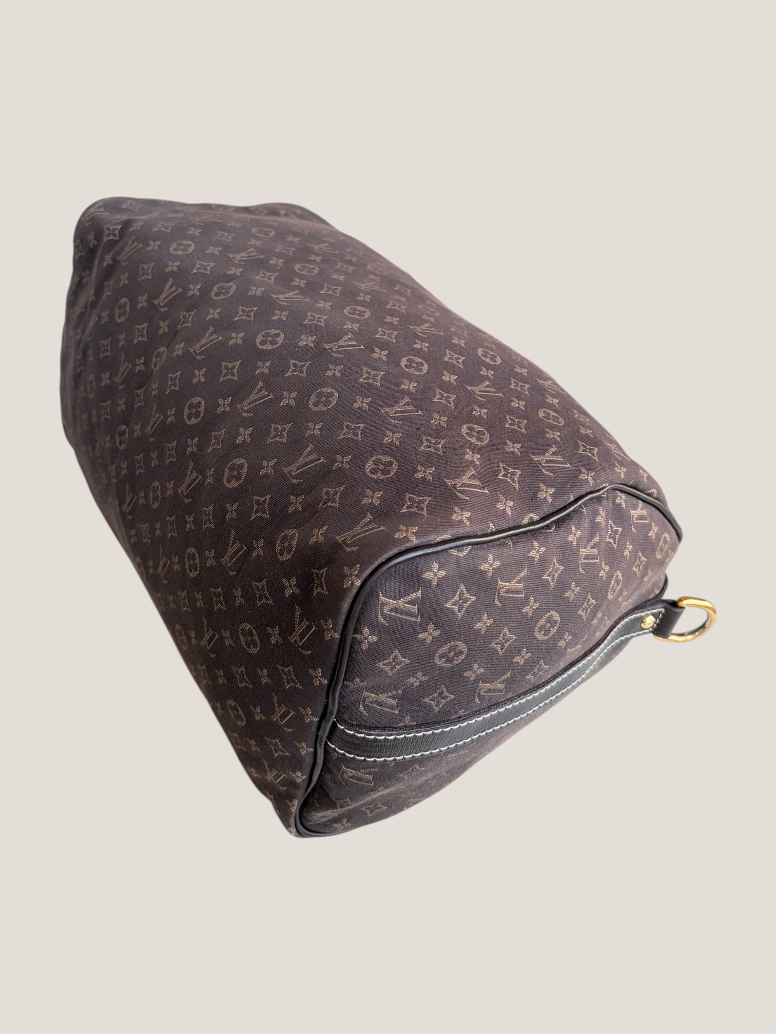 Louis Vuitton Speedy 30 Mini Lin Marrone