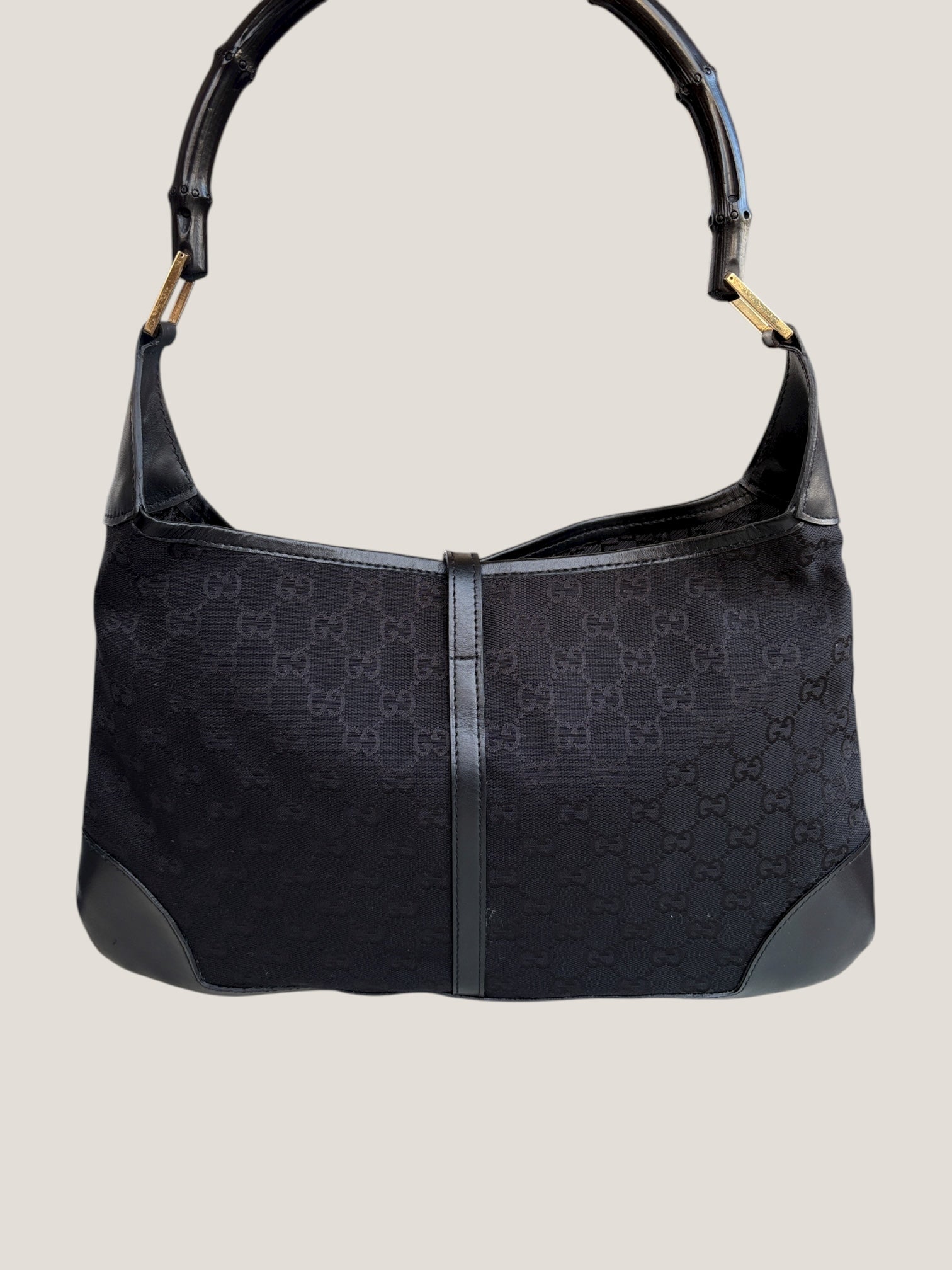 Gucci Jackie GG Monogram Bamboo