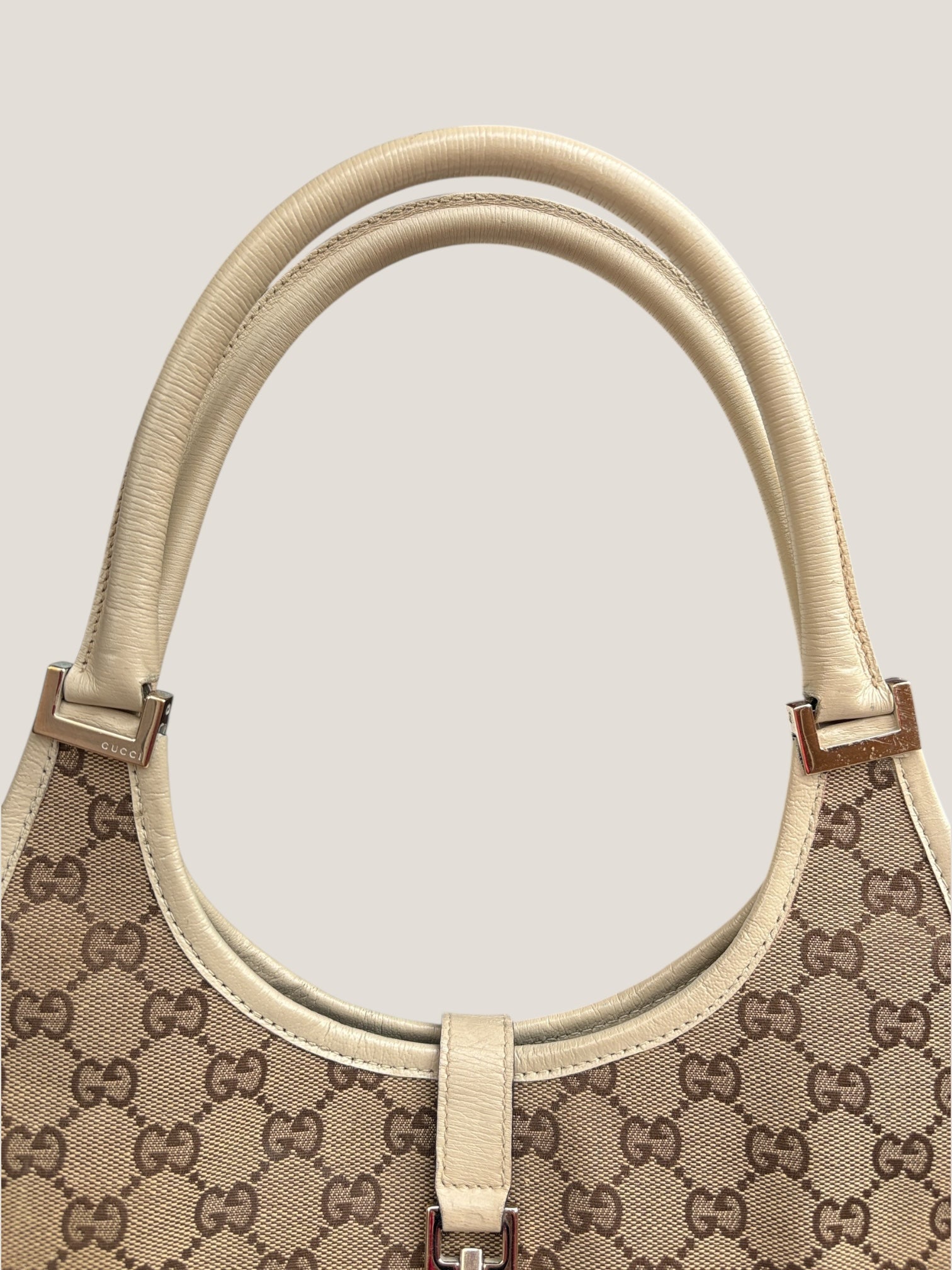 Gucci Shoulder Bag GG Monogram Beige