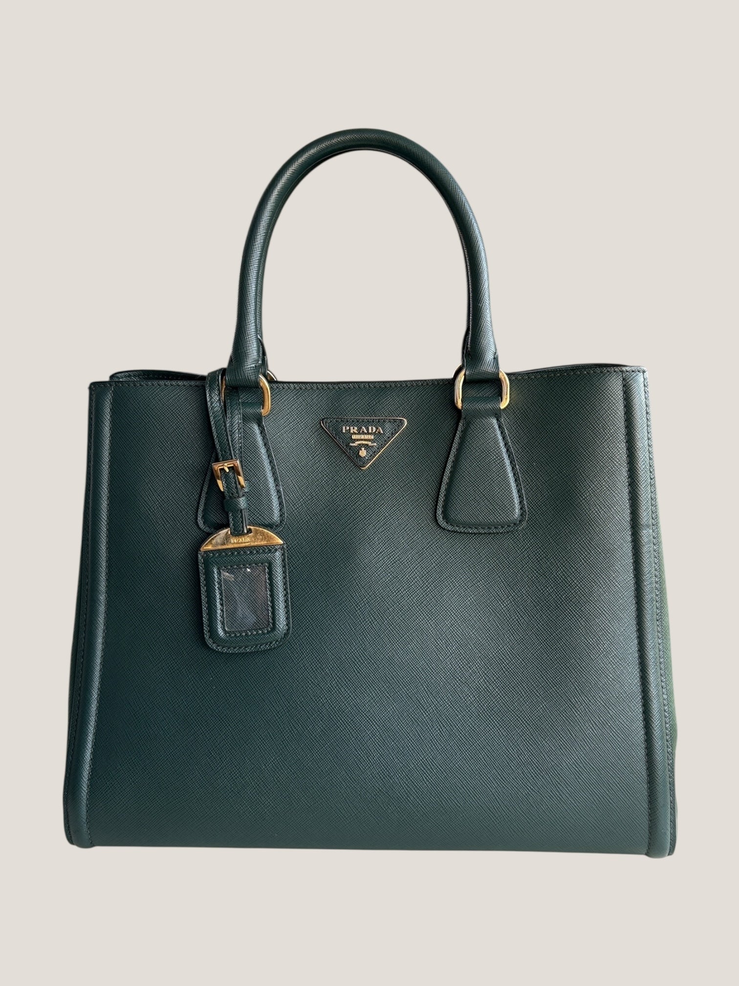 Prada Tote in Saffiano Leather – Verde Bosco