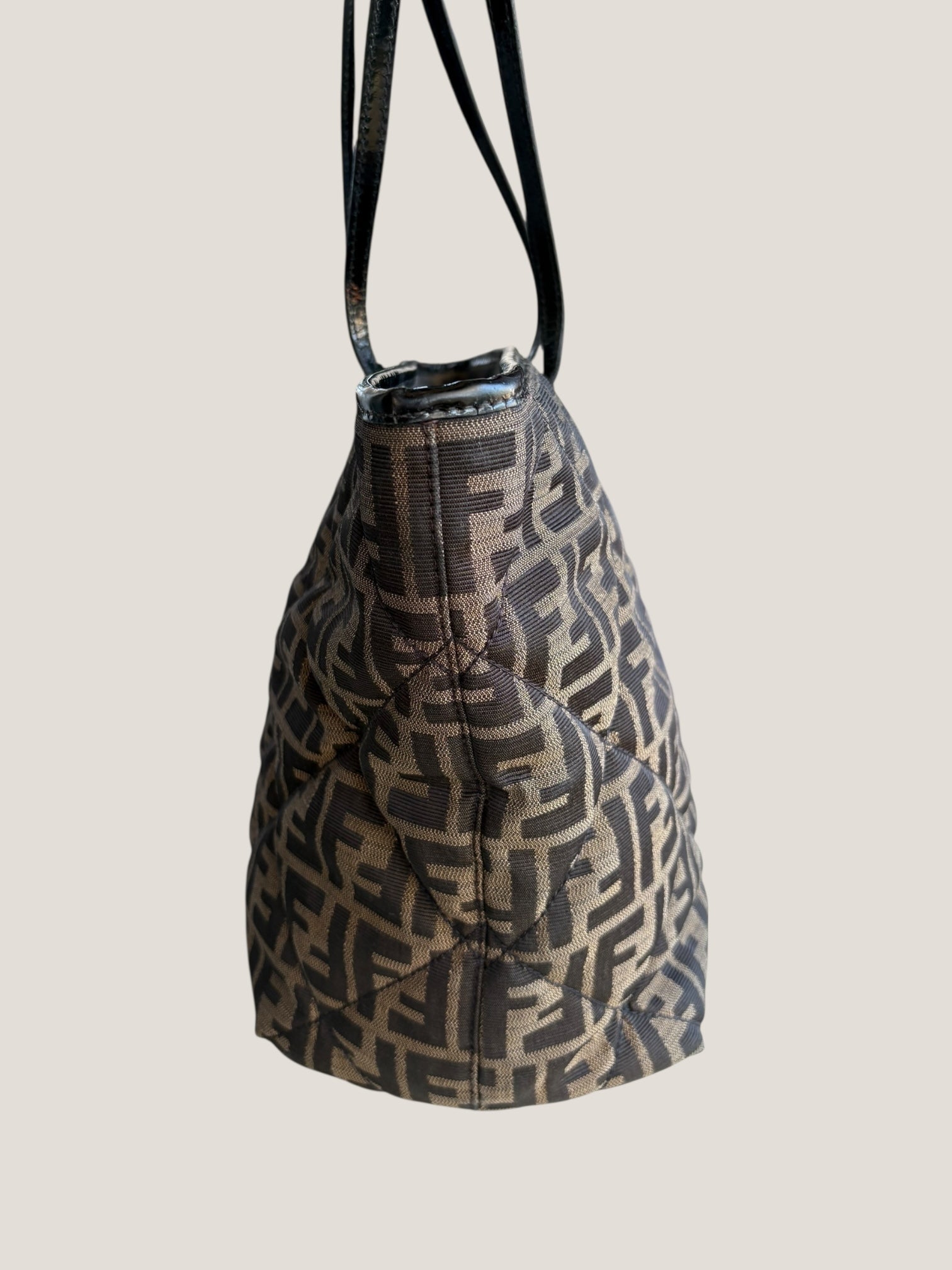 Fendi Tote in tessuto trapuntato monogram