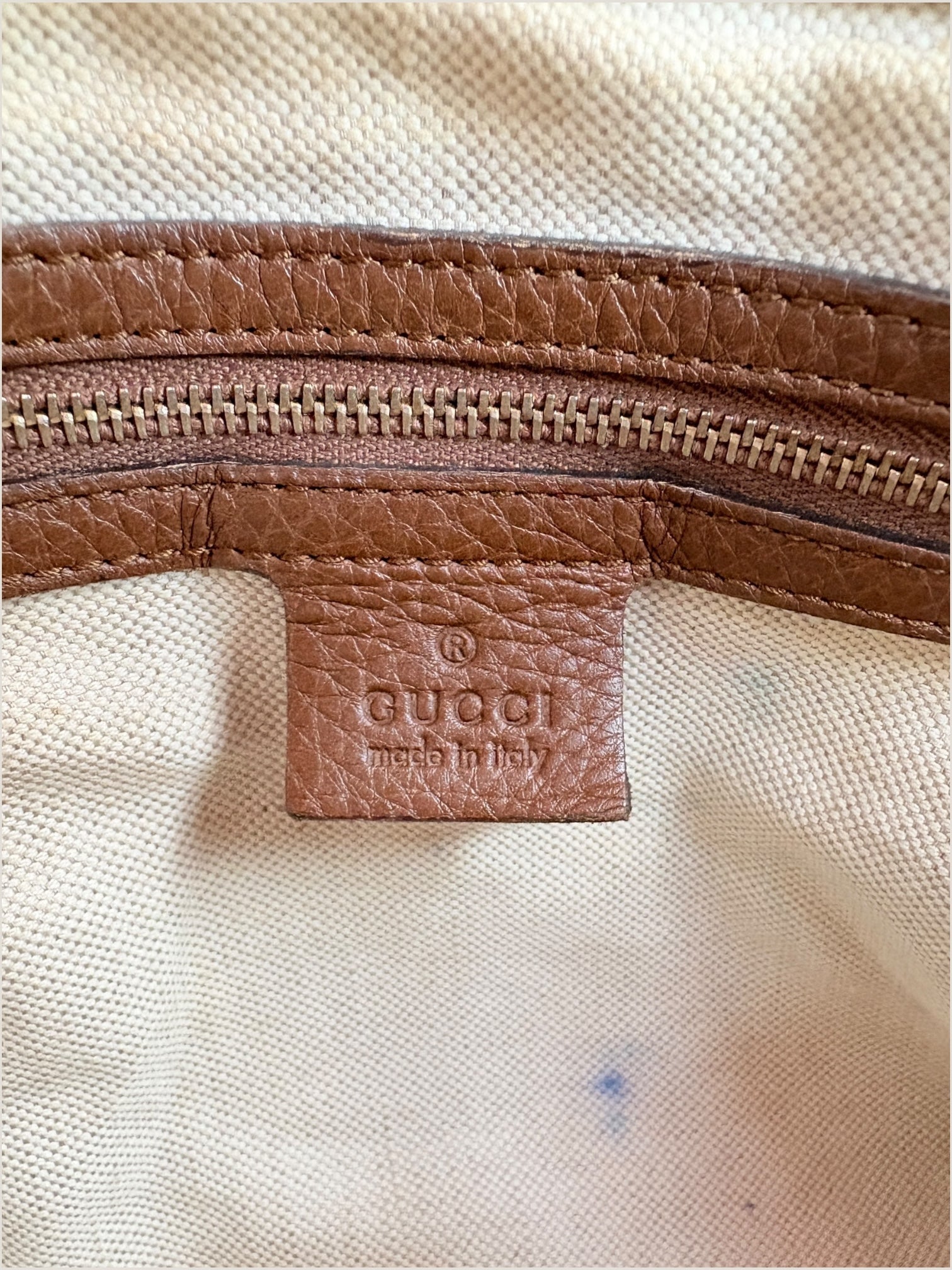 Gucci Bella GG Canvas Bamboo