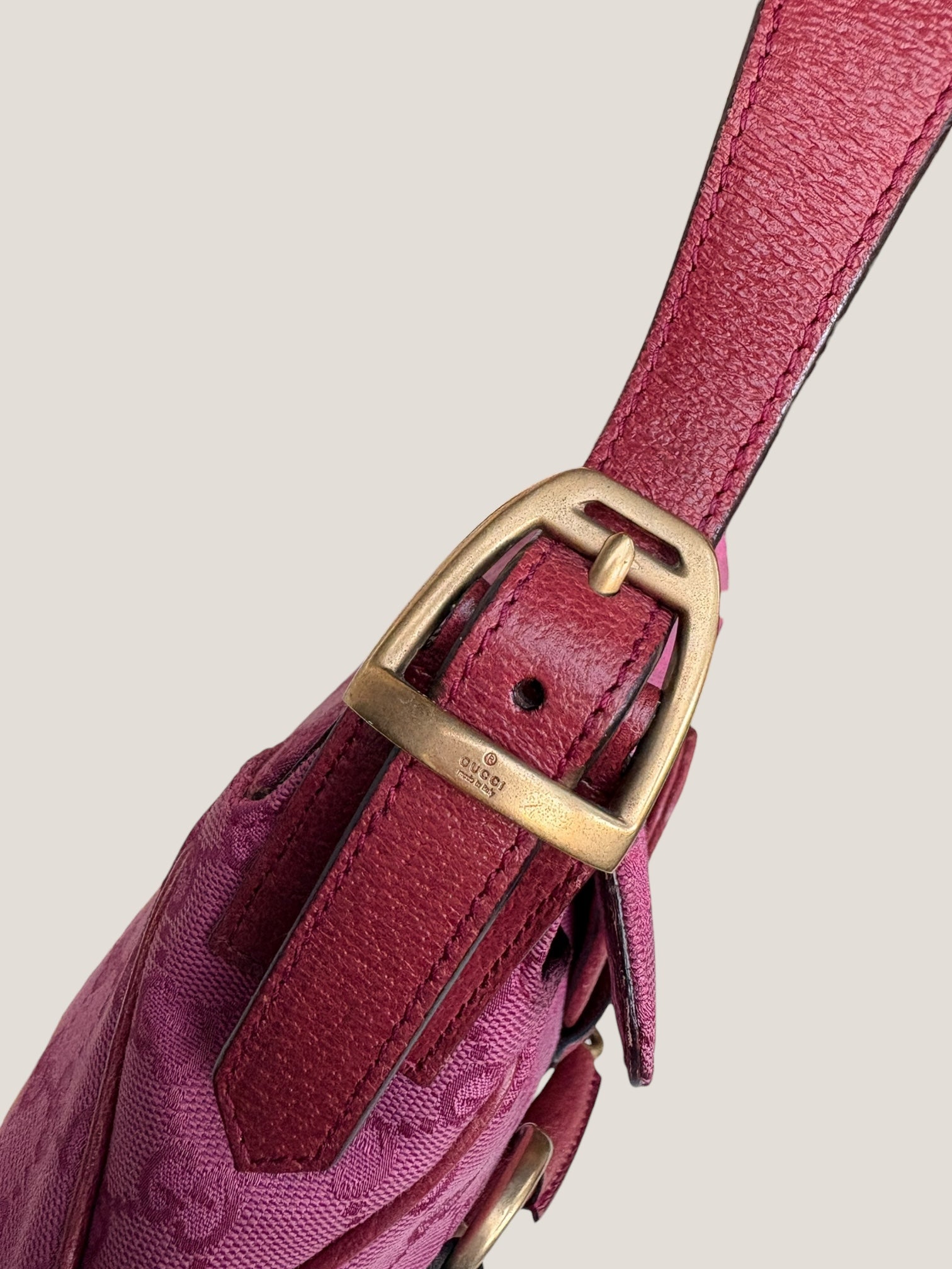 Gucci GG Horsebit Mini Rosa