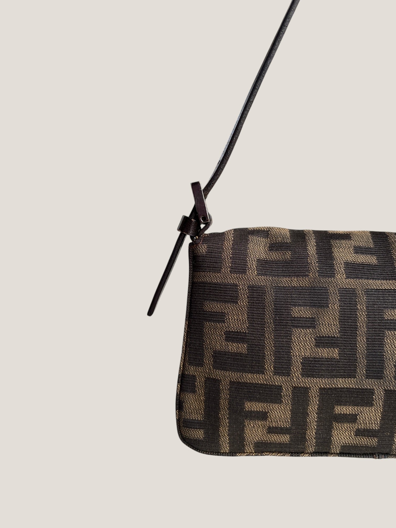 Fendi Baguette Mini Monogram Zucca