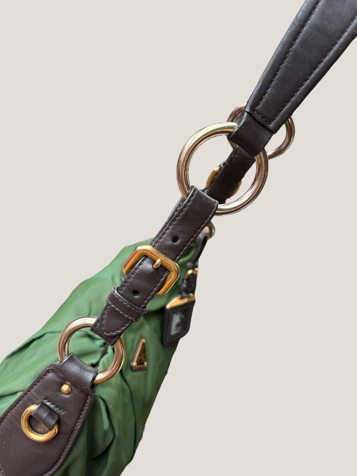 PRADA Hobo Nylon Verde