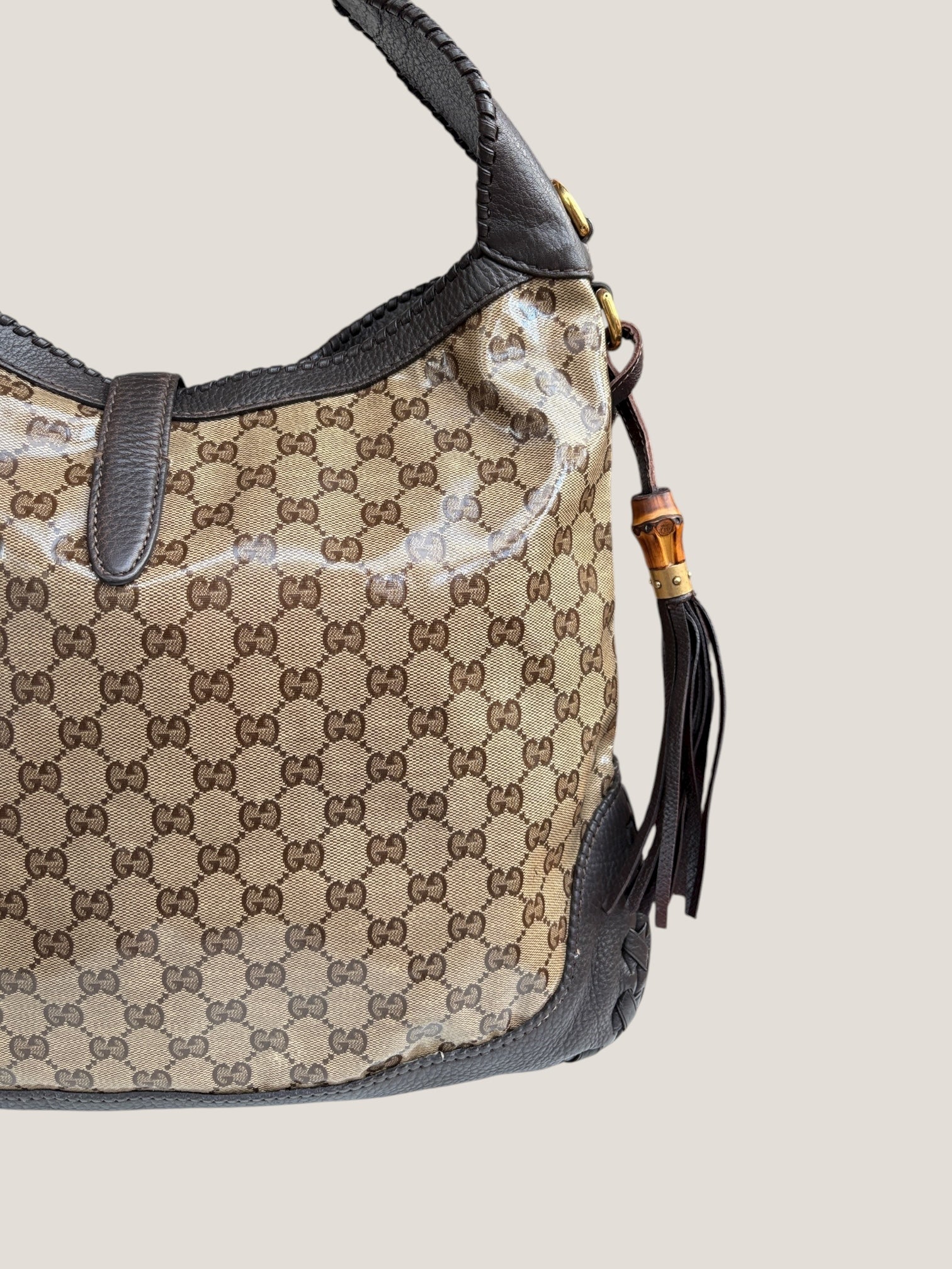 Gucci Jackie GG Crystal Hobo