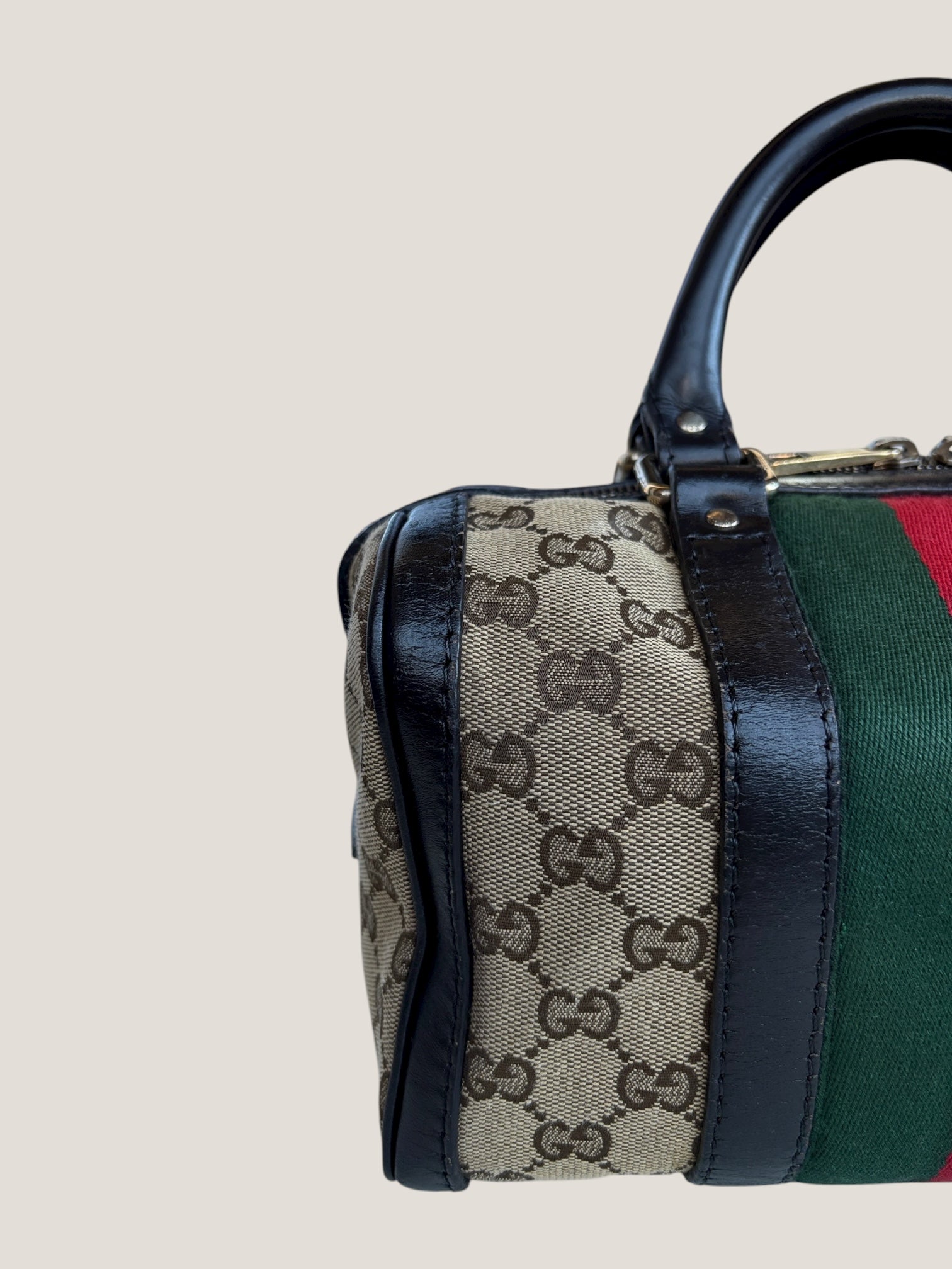 Gucci Mini Boston Web GG
