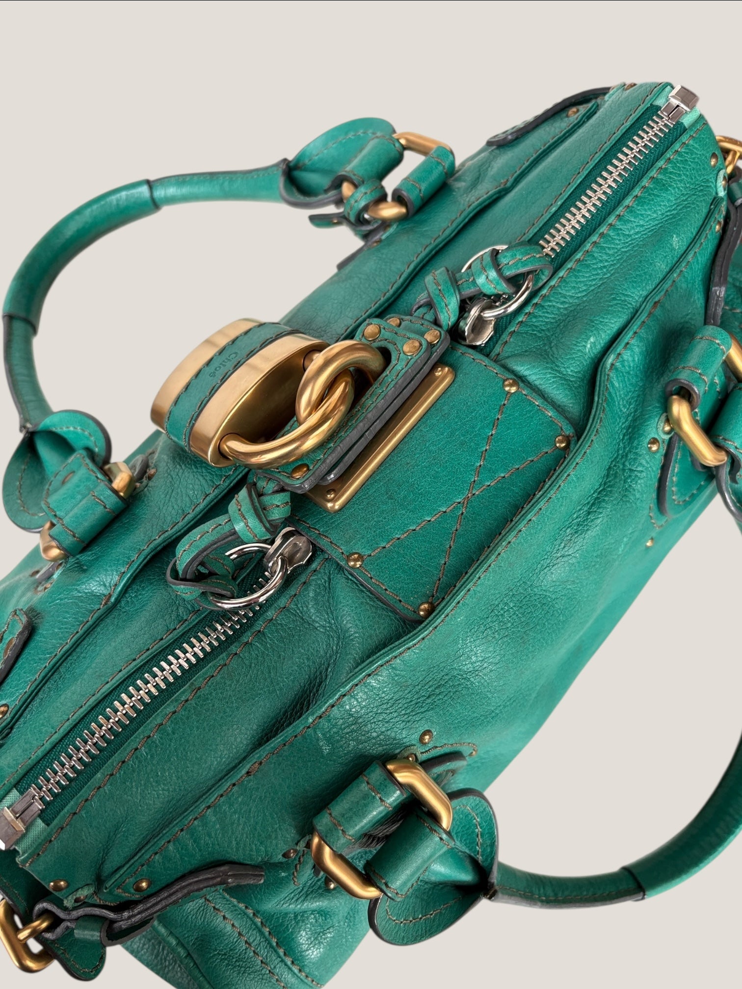 Chloé Paddington Verde Vintage