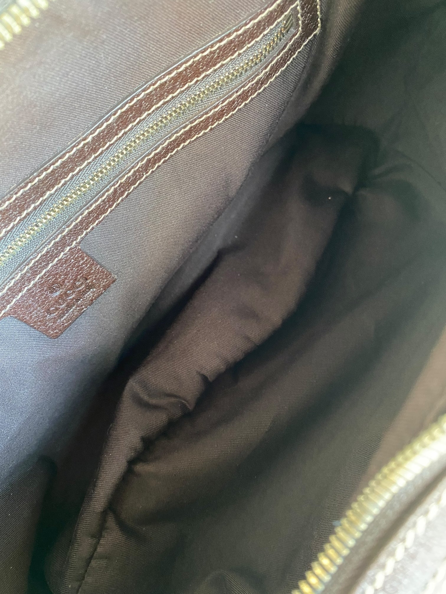Gucci Hobo con dettaglio bamboo e tessuto GG