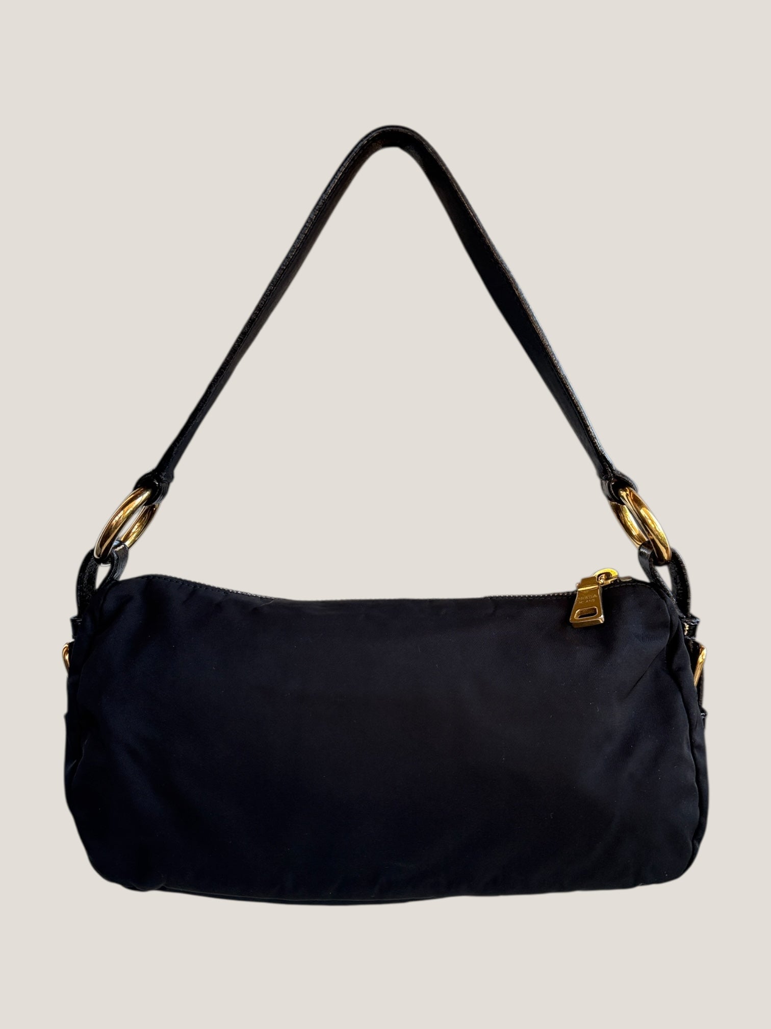 Prada Pochette con cristalli neri