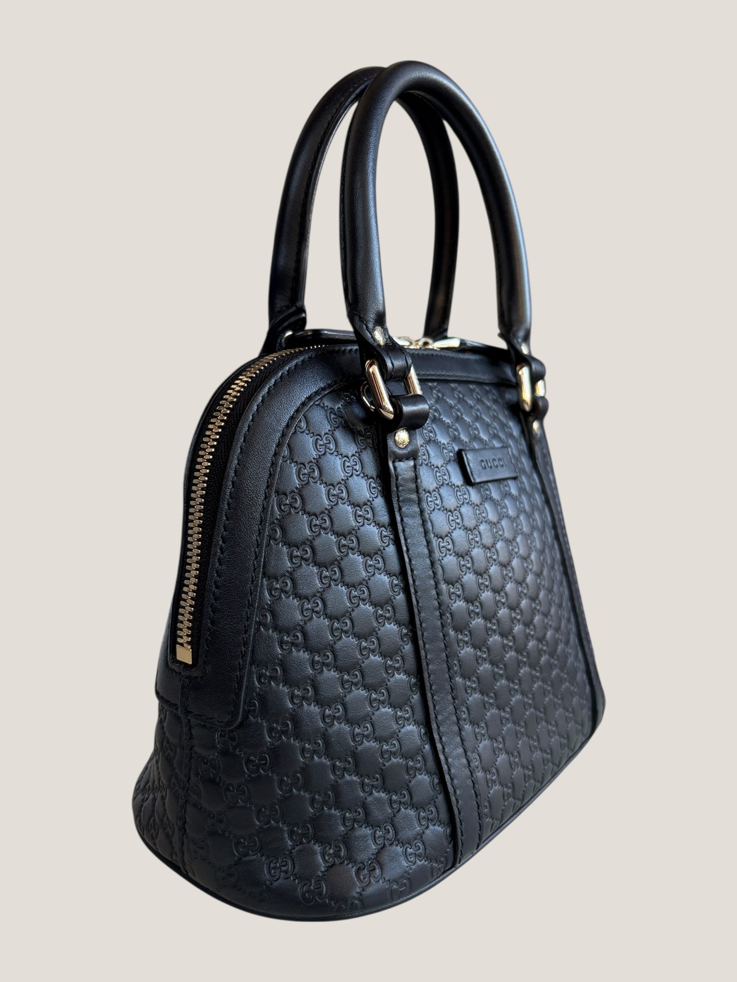 Gucci Mini Microguccissima nera